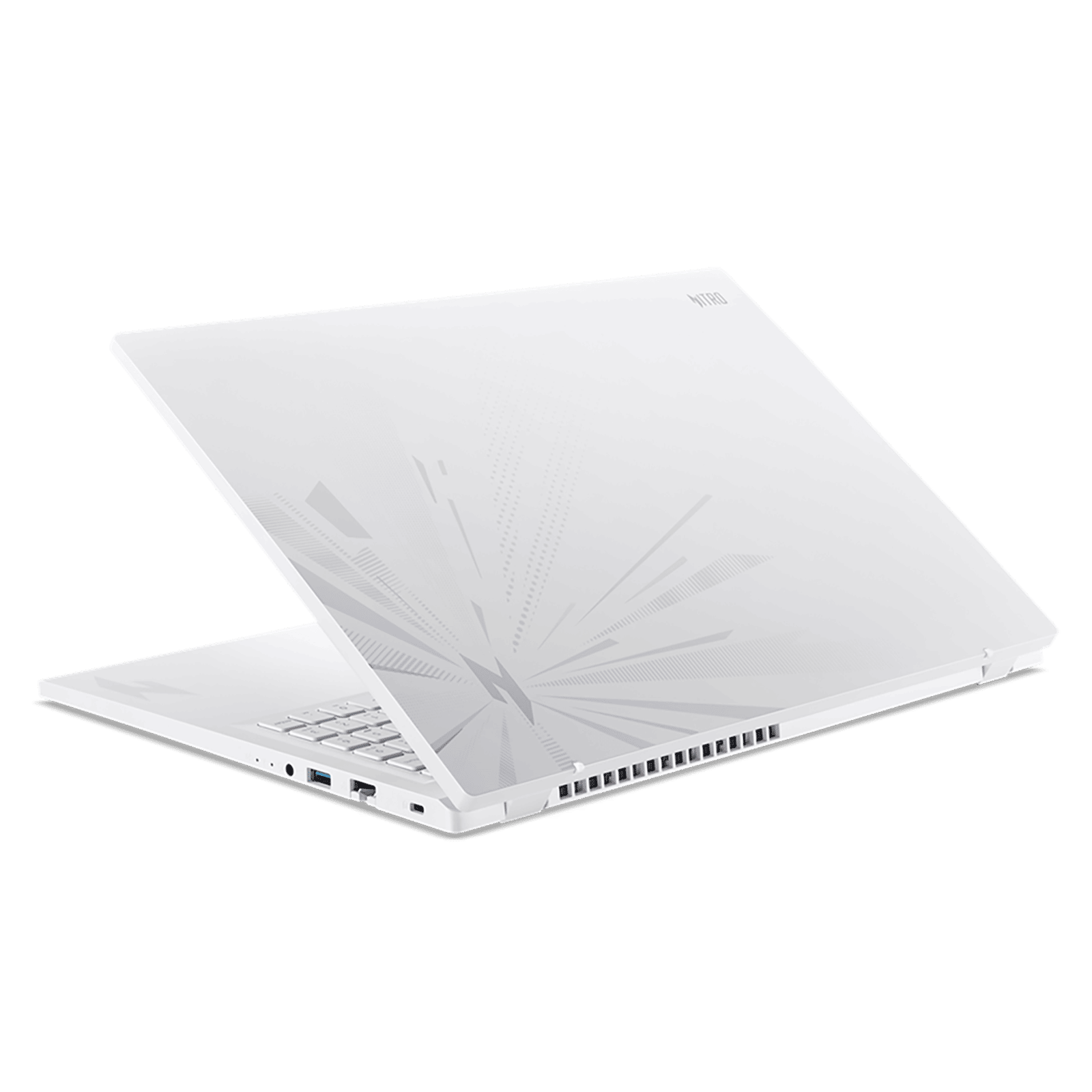 acer Nitro Lite Intel Core i7 13620H Gaming Laptop (16GB, 512GB SSD, Windows 11 Home, 6GB Graphics, 16 inch 165 Hz WQXGA LCD IPS Display, NVIDIA GeForce RTX 3050, MS Office Home 2024, Pearl White, 1.95 KG)_6