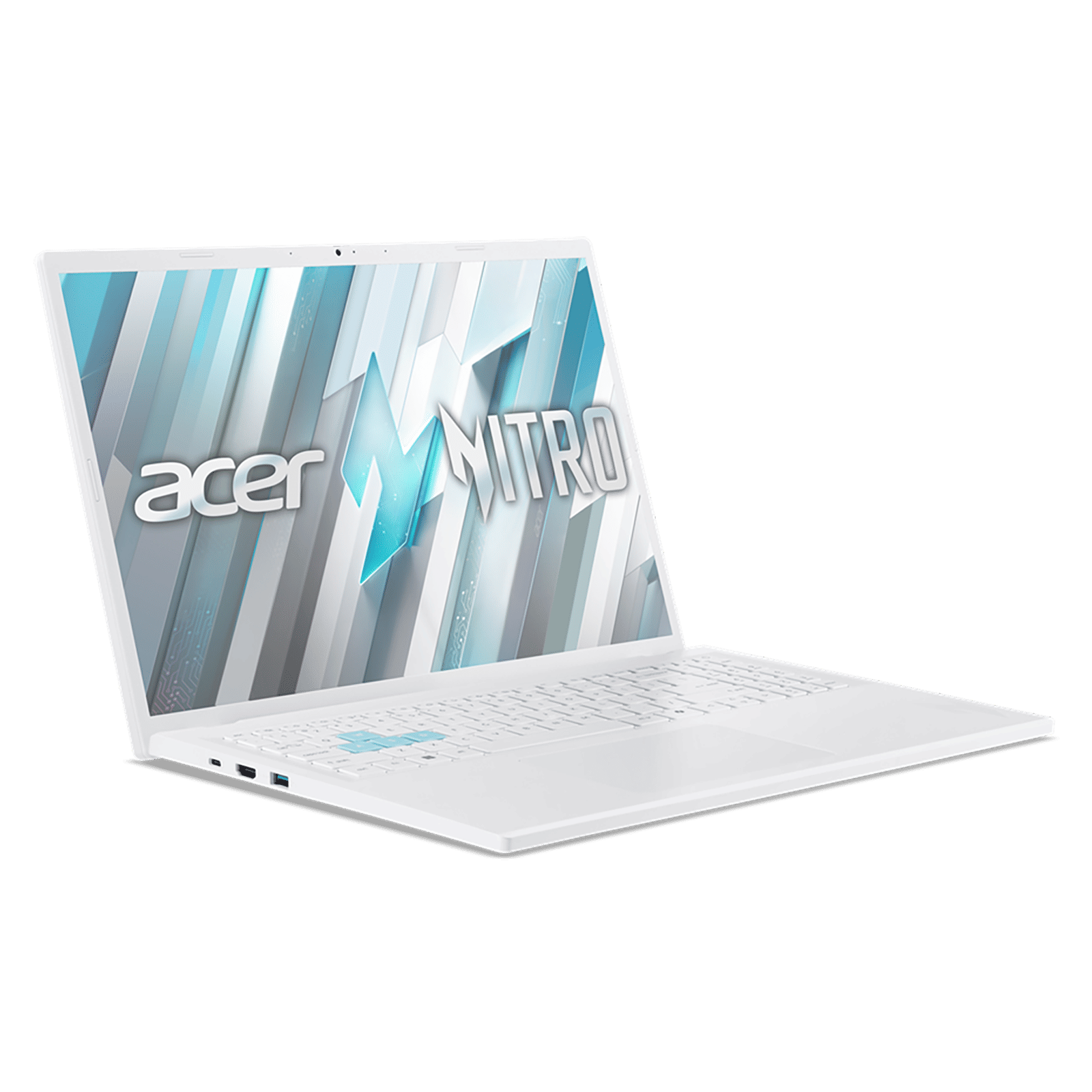 acer Nitro Lite Intel Core i7 13620H Gaming Laptop (16GB, 512GB SSD, Windows 11 Home, 6GB Graphics, 16 inch 165 Hz WQXGA LCD IPS Display, NVIDIA GeForce RTX 3050, MS Office Home 2024, Pearl White, 1.95 KG)_8