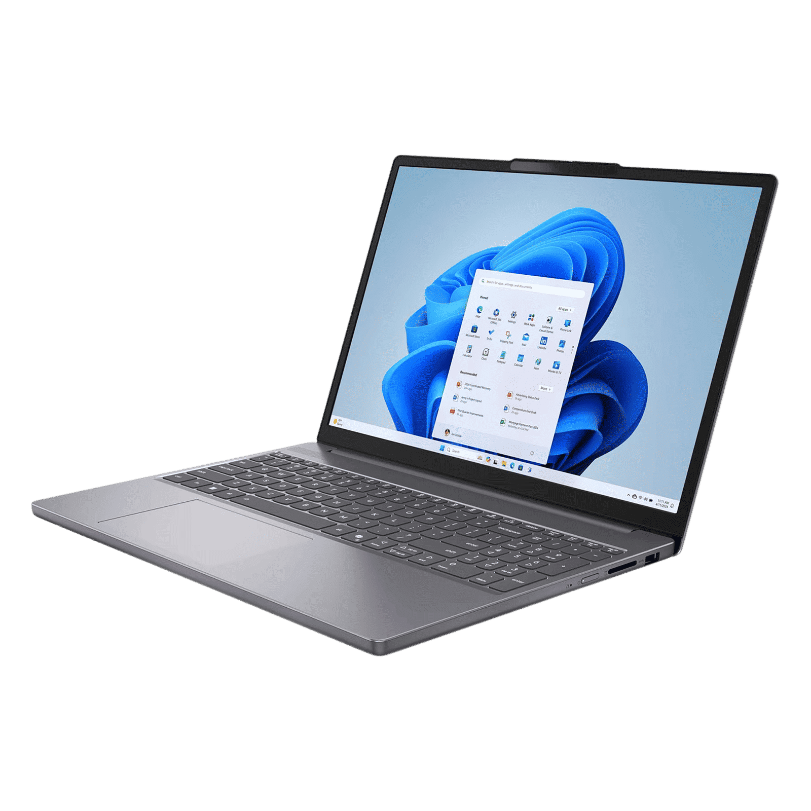 Lenovo IdeaPad Slim 3 15IRH10 Intel Core i5 13th Gen Laptop (16GB, 512GB SSD, Windows 11 Home, 15.3 inch WUXGA IPS Display, MS Office Home 2024, Luna Grey, 1.59 KG) Lenovo IdeaPad Slim 3 15IRH10 Intel Core i5 13th Gen Laptop (16GB, 512GB SSD, Windows 11 Home, 15.3 inch WUXGA IPS Display, MS Office Home 2024, Luna Grey, 1.59 KG)_4