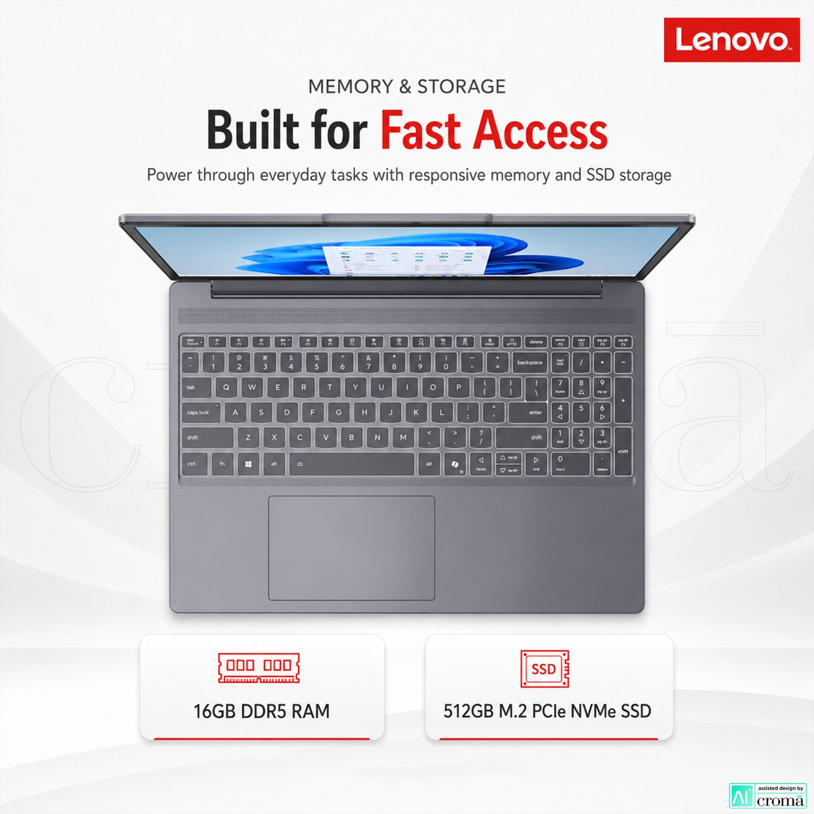 Lenovo IdeaPad Slim 3 15IRH10 Intel Core i5 13th Gen Laptop (16GB, 512GB SSD, Windows 11 Home, 15.3 inch WUXGA IPS Display, MS Office Home 2024, Luna Grey, 1.59 KG) Lenovo IdeaPad Slim 3 15IRH10 Intel Core i5 13th Gen Laptop (16GB, 512GB SSD, Windows 11 Home, 15.3 inch WUXGA IPS Display, MS Office Home 2024, Luna Grey, 1.59 KG)_5