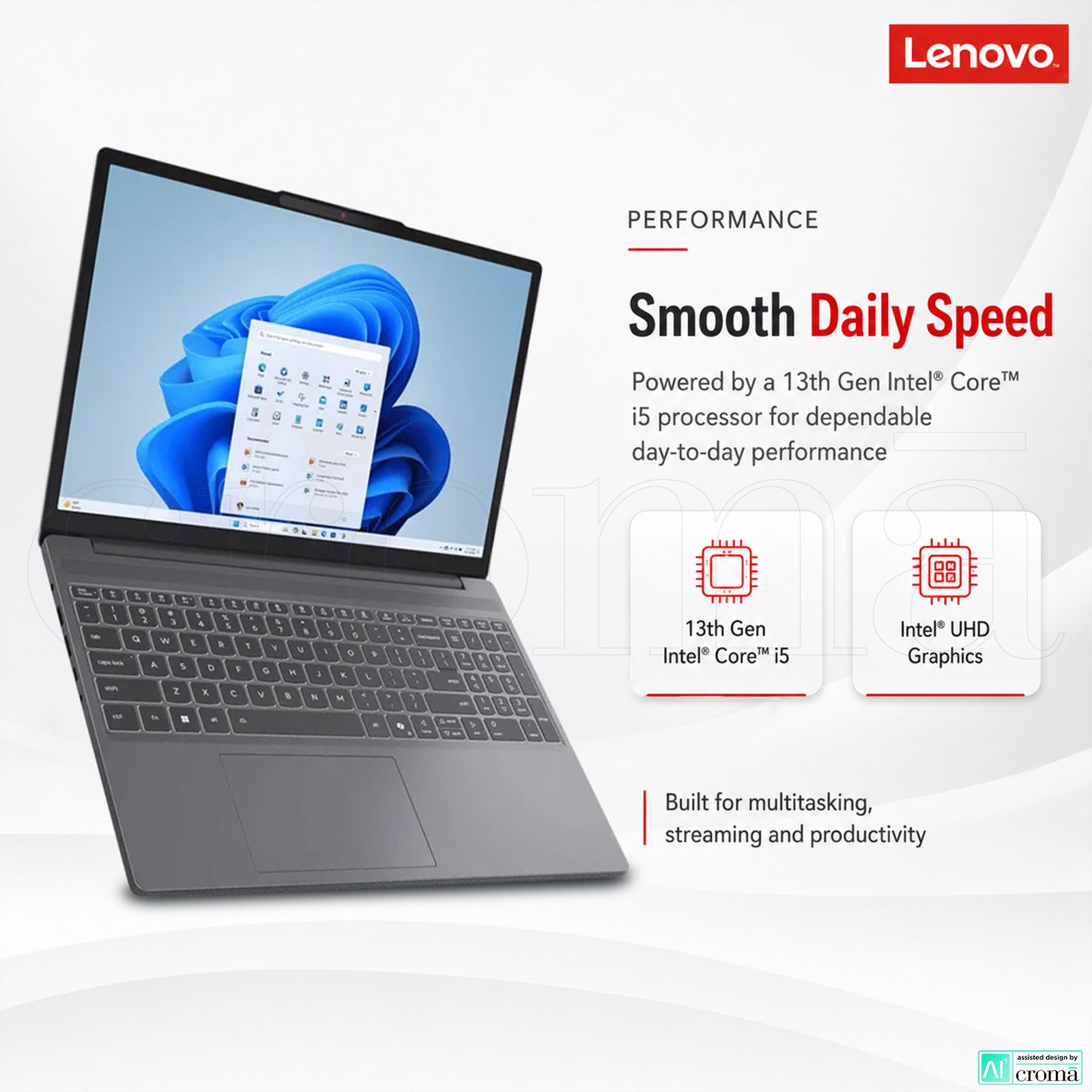 Lenovo IdeaPad Slim 3 15IRH10 Intel Core i5 13th Gen Laptop (16GB, 512GB SSD, Windows 11 Home, 15.3 inch WUXGA IPS Display, MS Office Home 2024, Luna Grey, 1.59 KG) Lenovo IdeaPad Slim 3 15IRH10 Intel Core i5 13th Gen Laptop (16GB, 512GB SSD, Windows 11 Home, 15.3 inch WUXGA IPS Display, MS Office Home 2024, Luna Grey, 1.59 KG)_6