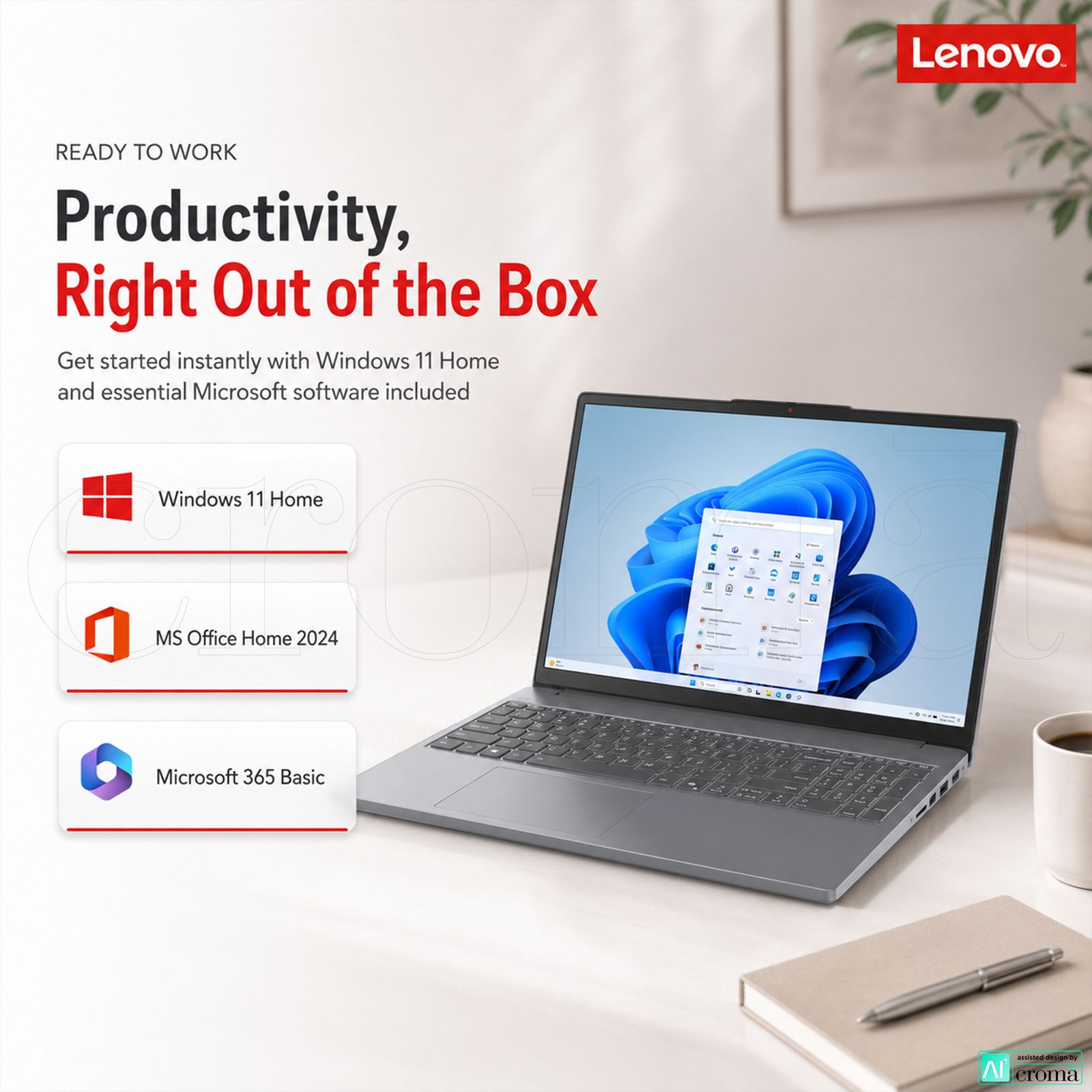 Lenovo IdeaPad Slim 3 15IRH10 Intel Core i5 13th Gen Laptop (16GB, 512GB SSD, Windows 11 Home, 15.3 inch WUXGA IPS Display, MS Office Home 2024, Luna Grey, 1.59 KG) Lenovo IdeaPad Slim 3 15IRH10 Intel Core i5 13th Gen Laptop (16GB, 512GB SSD, Windows 11 Home, 15.3 inch WUXGA IPS Display, MS Office Home 2024, Luna Grey, 1.59 KG)_7