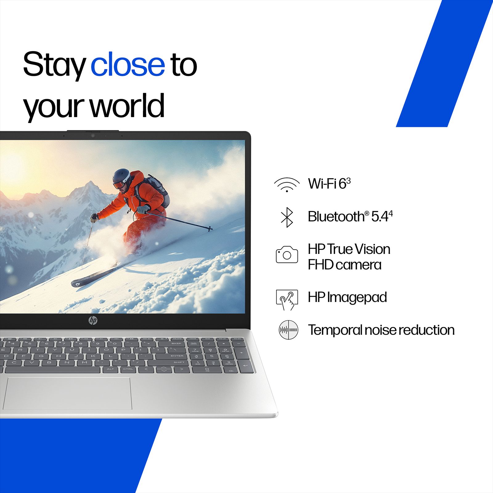 HP 15-fd0886TU Intel Core 3 100U Laptop (24GB RAM, 512GB SSD ROM, Windows 11 Home, 15.6 inch Full HD Display, Natural Silver, 1.59 KG) HP 15-fd0886TU Intel Core 3 100U Laptop (24GB RAM, 512GB SSD ROM, Windows 11 Home, 15.6 inch Full HD Display, Natural Silver, 1.59 KG)_4