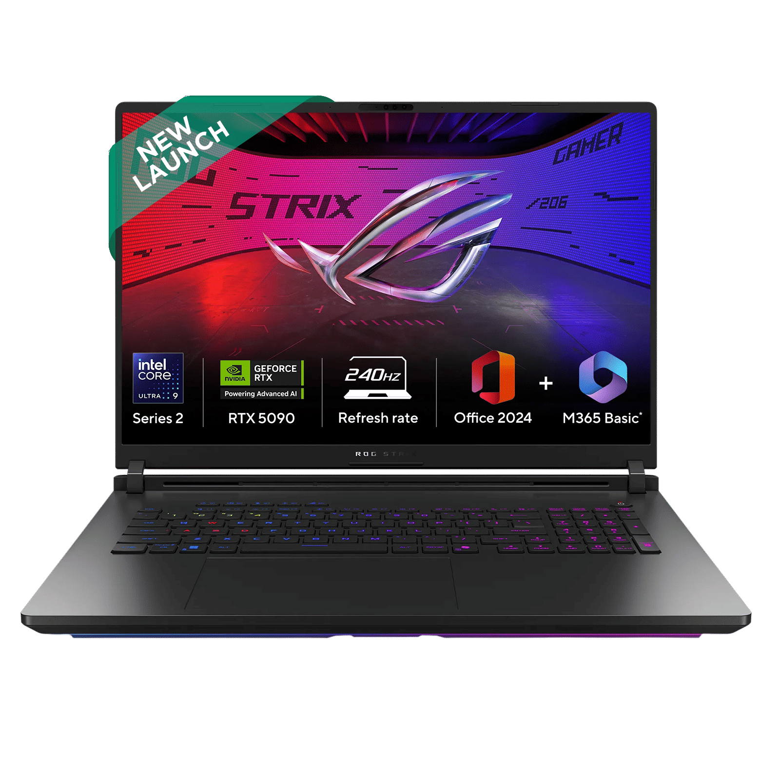 ASUS ROG Strix SCAR 18 G835LX-SA187WS Intel Core Ultra 9 275HX Gaming Laptop (64GB, 2TB SSD, Windows 11 Home, 24GB Graphics, 18 inch 240 Hz 2.5K WQXGA Display, NVIDIA GeForce RTX 5090, MS Office Home 2024, Off Black, 3.30 KG) ASUS ROG Strix SCAR 18 G835LX-SA187WS Intel Core Ultra 9 275HX Gaming Laptop (64GB, 2TB SSD, Windows 11 Home, 24GB Graphics, 18 inch 240 Hz 2.5K WQXGA Display, NVIDIA GeForce RTX 5090, MS Office Home 2024, Off Black, 3.30 KG)_1