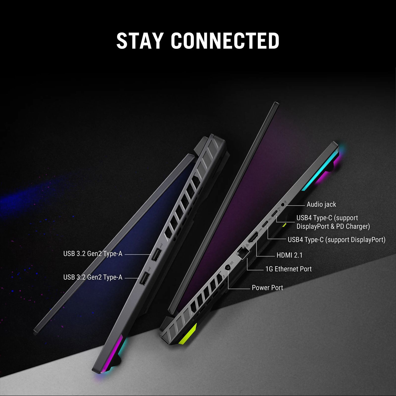 ASUS ROG Strix G16 AMD Ryzen 9 Gaming Laptop (16GB, 1TB SSD, Windows 11 Home, 16 inch 165 Hz WUXGA IPS Display, NVIDIA GeForce RTX 5050, MS Office Home 2024, Eclipse Gray, 2.5 KG)_5