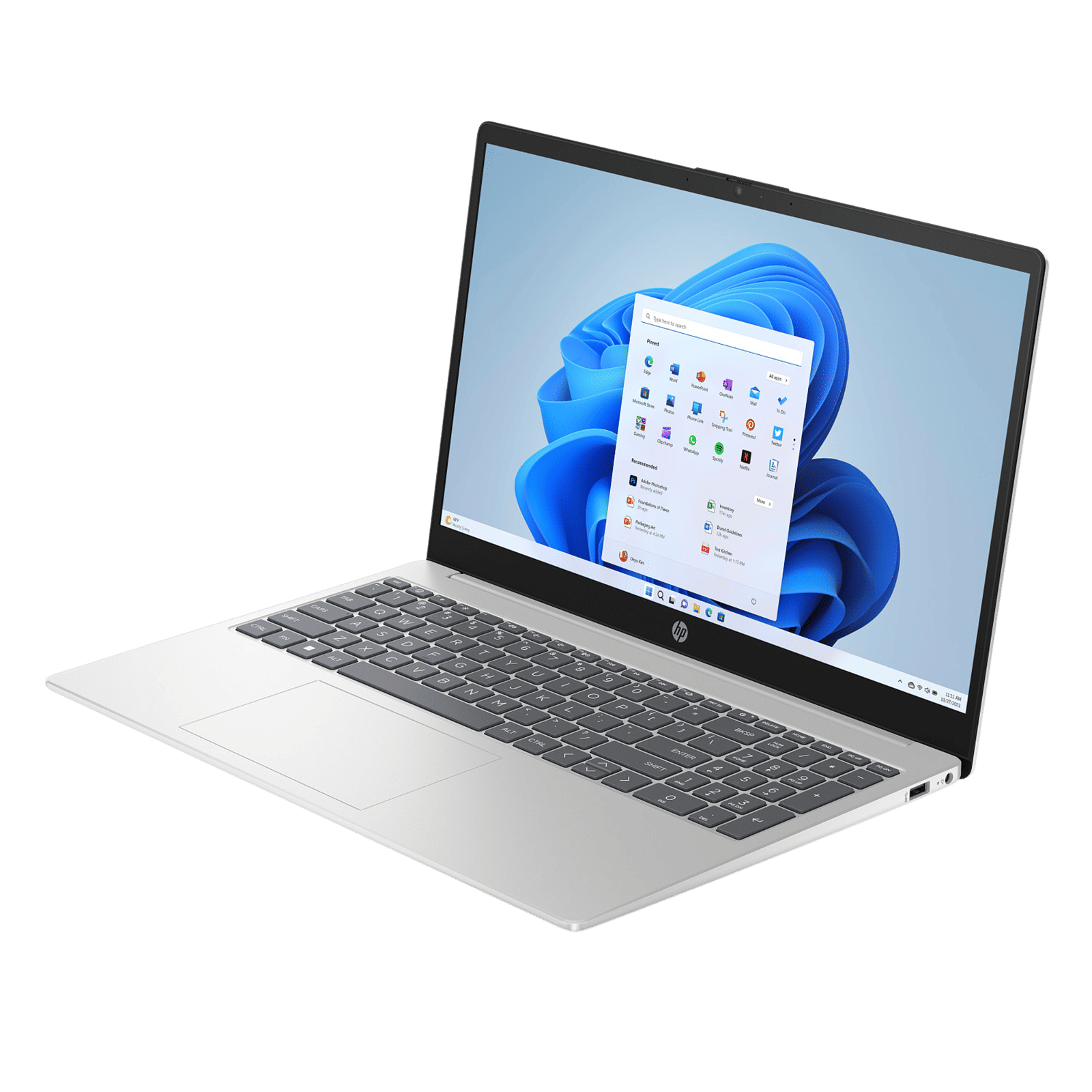 HP 15-fc0782AU AMD Ryzen 5 Laptop (16GB, 512GB SSD, Windows 11 Home, 15.6 inch Full HD IPS Display, Natural Silver, 1.59 KG)_4