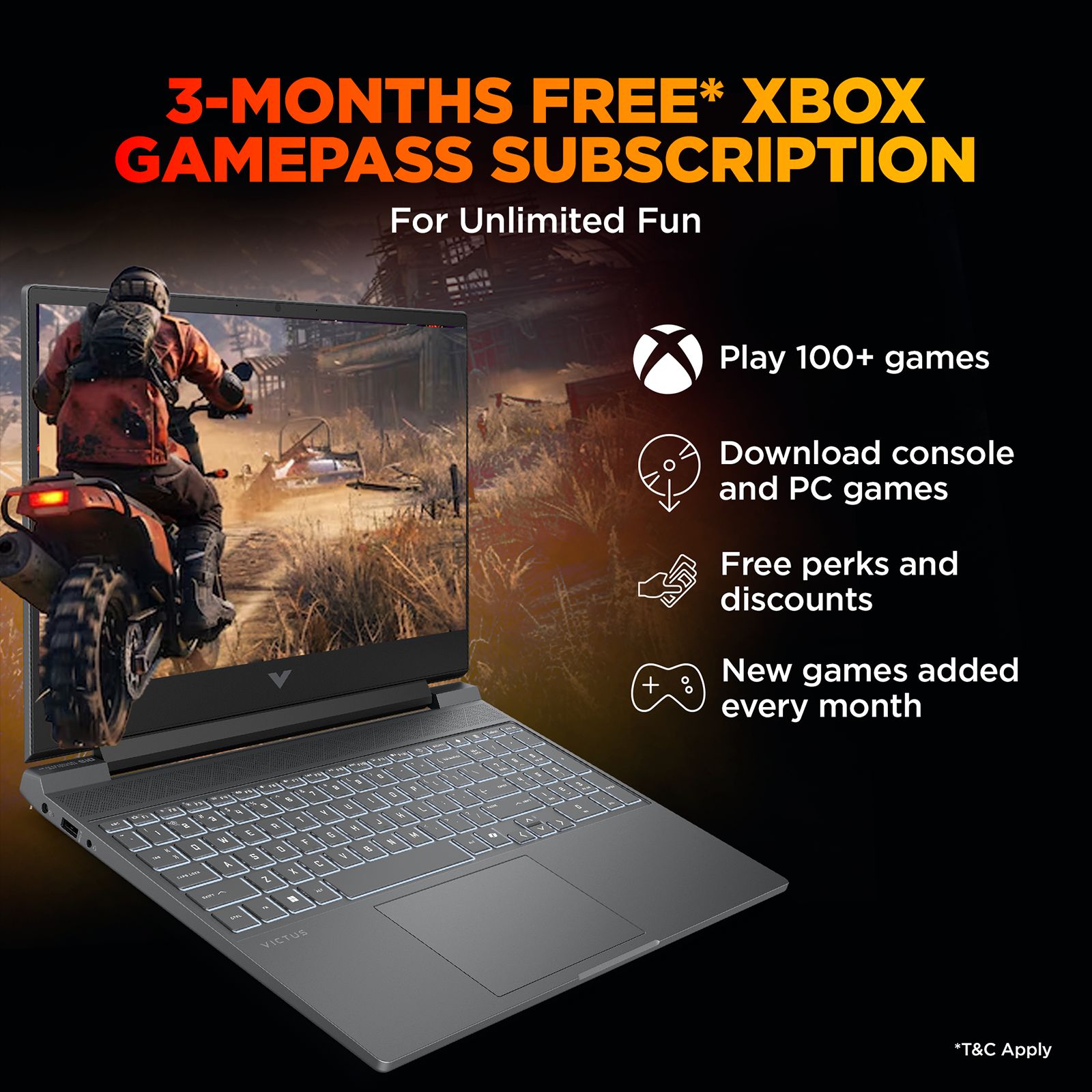 HP Victus 15-fa2532TX Intel Core i7 13th Gen Gaming Laptop (24GB, 512GB SSD, Windows 11 Home, 6GB Graphics, 15.6 inch 144 Hz Full HD IPS Display, NVIDIA GeForce RTX 4050, MS Office 2024, Mica Silver, 2.29 KG)_10
