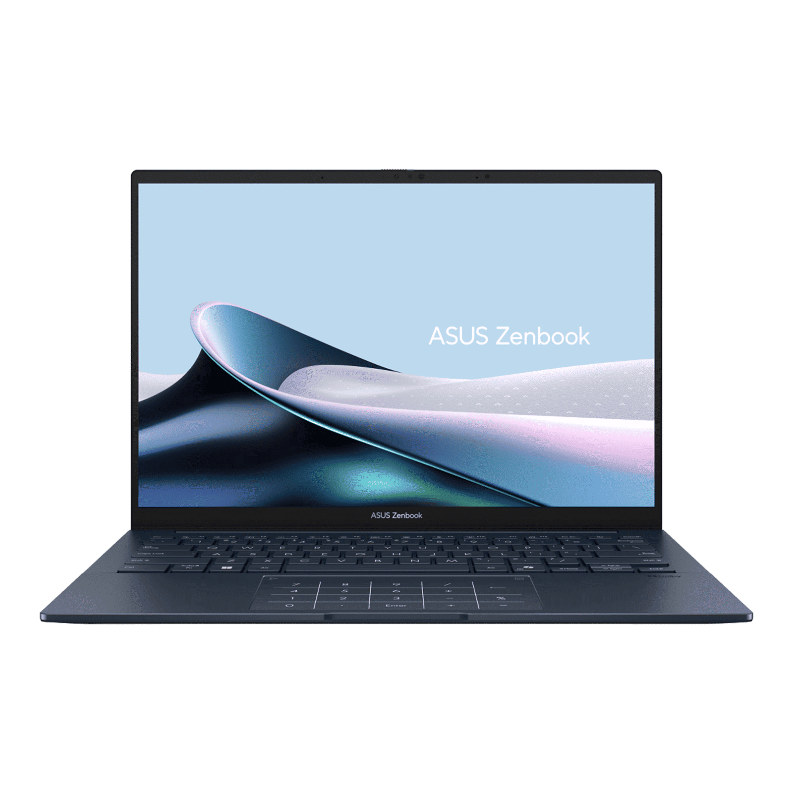 Asus Zenbook 14 Intel Core Ultra 9 285H Touchscreen Thin & Light Laptop (32GB, 1TB SSD, Windows 11 Home, 14 inch Full HD+ OLED Display, MS Office Home 2024, Ponder Blue, 1.28 KG)_1