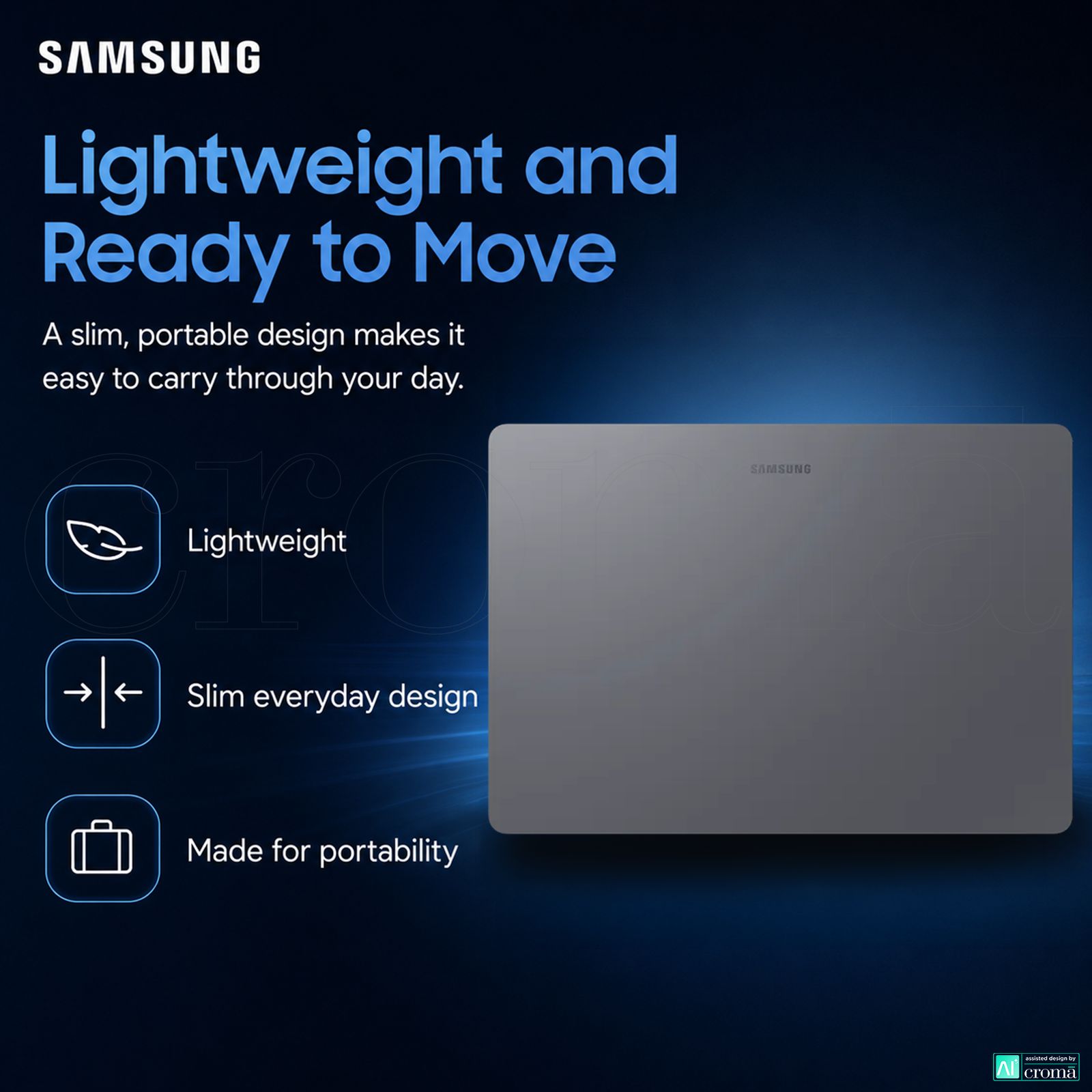 SAMSUNG Galaxy Book6 Intel Core Ultra 5 Thin & Light Laptop (16GB, 512GB SSD, Windows 11 Home, 14 inch WUXGA IPS Display, MS Office Home & Student 2024, Gray, 1.43 KG)_6