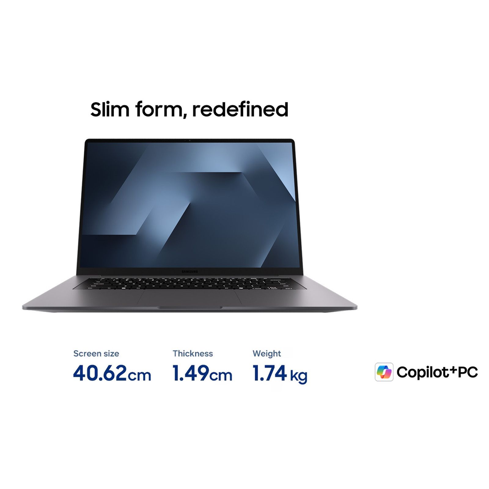 SAMSUNG Galaxy Book6 Intel Core Ultra 7 Touchscreen Thin & Light Laptop (16GB, 1TB SSD, Windows 11 Home, 16 inch LCD Display, MS Office Home & Student 2024, Gray, 1.8 KG)_2