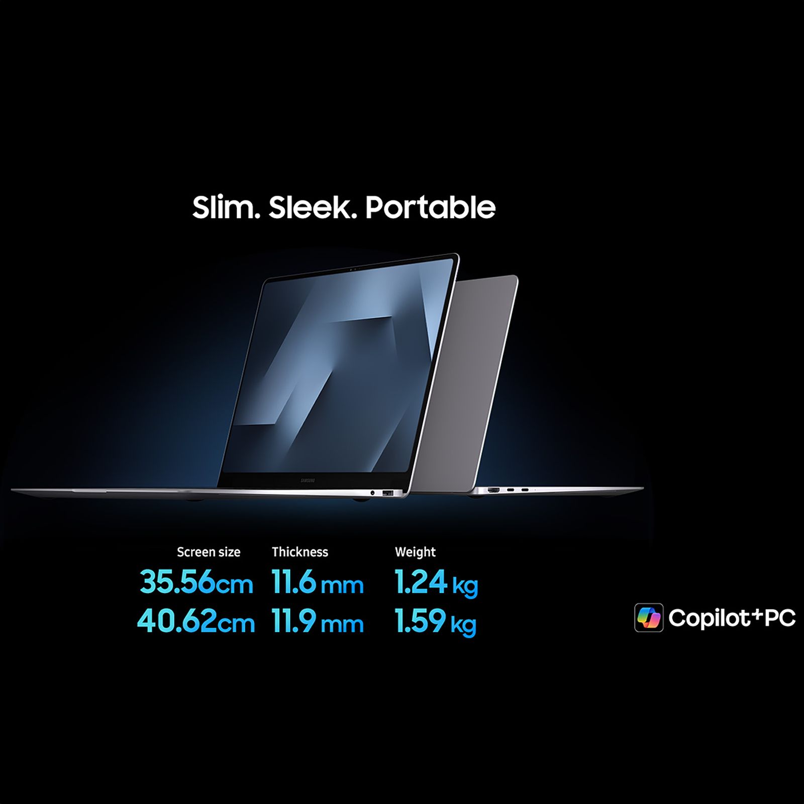 SAMSUNG Galaxy Book6 Pro Intel Core Ultra 7 Touchscreen Laptop (16GB, 1TB SSD, Windows 11 Home, 14 inch WQXGA Plus Dynamic AMOLED 2x Display, MS Office Home & Student 2024, Gray, 1.24 KG)_2