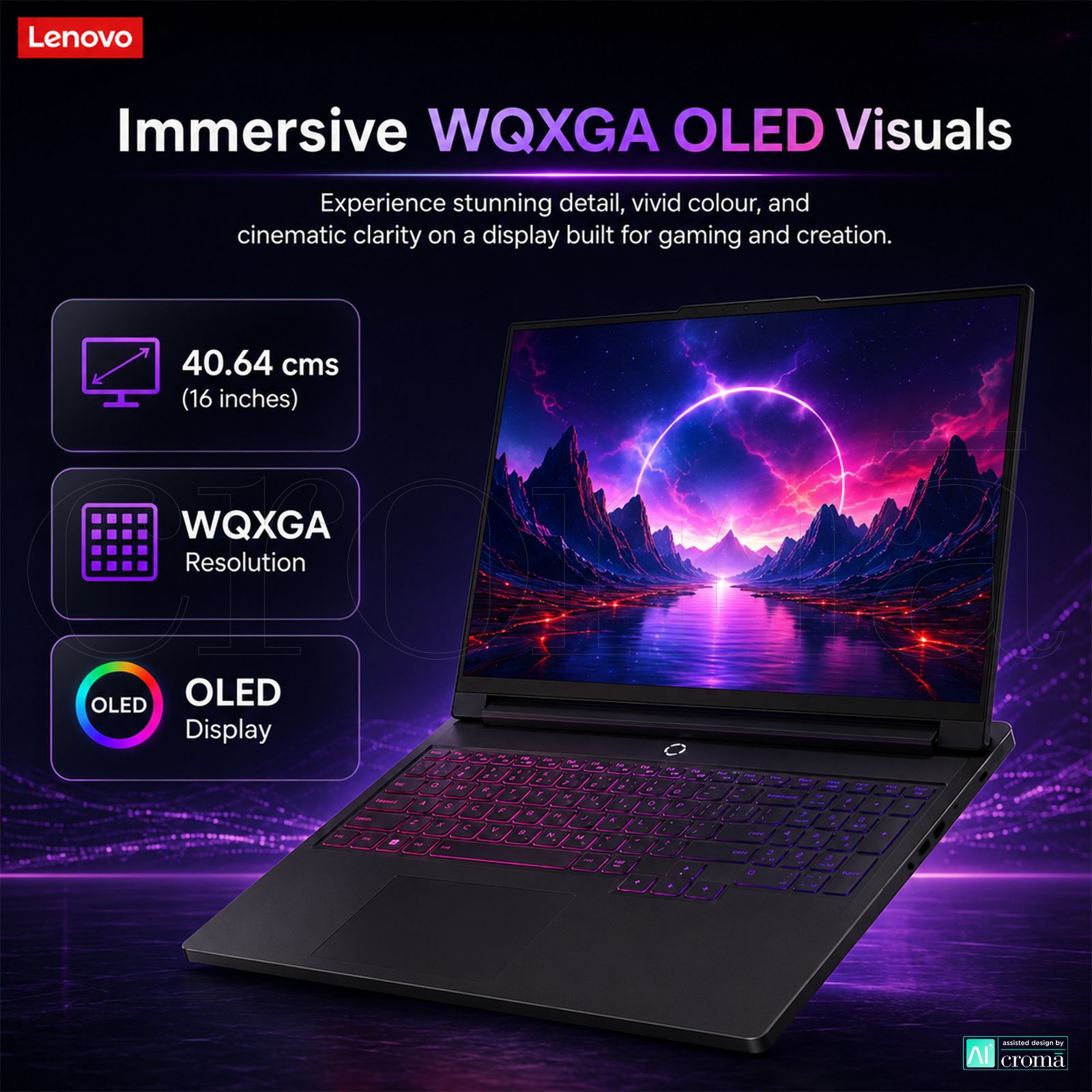 Lenovo Legion Pro 7 16IAX10H Intel Core Ultra 9 Gaming Laptop (32GB, 1TB SSD, Windows 11 Home, 12GB Graphics, 16 Inch 240 Hz WQXGA IPS Display, NVIDIA GeForce RTX 5070, MS Office Home 2024, Eclipse Black, 2.57 KG) Lenovo Legion Pro 7 16IAX10H Intel Core Ultra 9 Gaming Laptop (32GB, 1TB SSD, Windows 11 Home, 12GB Graphics, 16 Inch 240 Hz WQXGA IPS Display, NVIDIA GeForce RTX 5070, MS Office Home 2024, Eclipse Black, 2.57 KG)_3