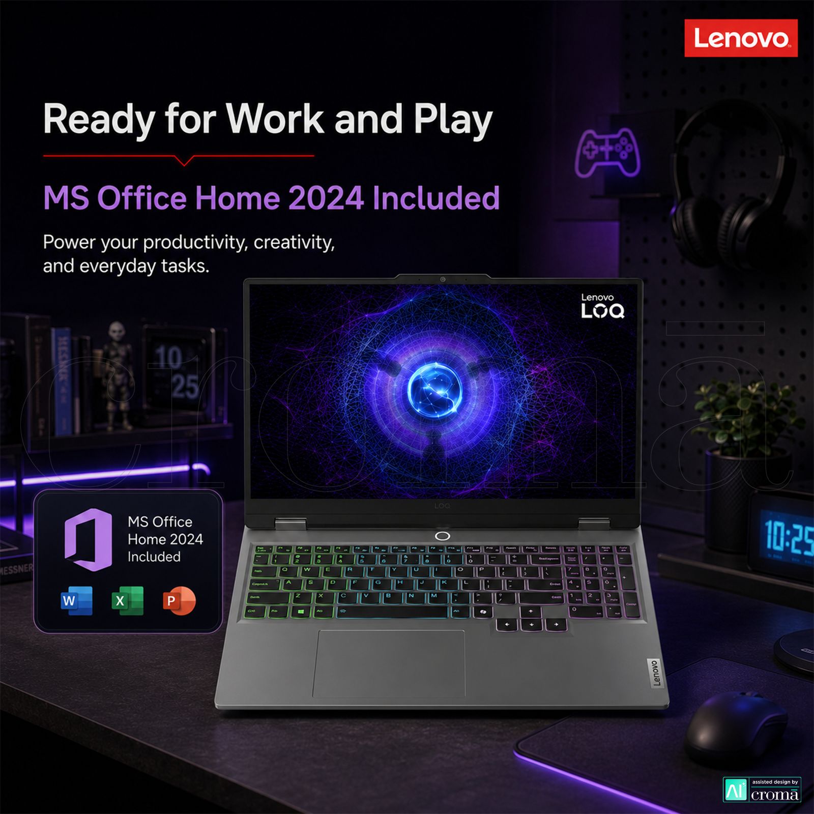 Lenovo LOQ 15IRX9 Intel Core i7 13th Gen Gaming Laptop (16GB, 512GB SSD, Windows 11 Home, 6GB Graphics, 15.6 inch 144 Hz Full HD IPS Display, NVIDIA GeForce RTX 4050, MS Office 2024, Luna Grey, 2.38 KG) Lenovo LOQ 15IRX9 Intel Core i7 13th Gen Gaming Laptop (16GB, 512GB SSD, Windows 11 Home, 6GB Graphics, 15.6 inch 144 Hz Full HD IPS Display, NVIDIA GeForce RTX 4050, MS Office 2024, Luna Grey, 2.38 KG)_7