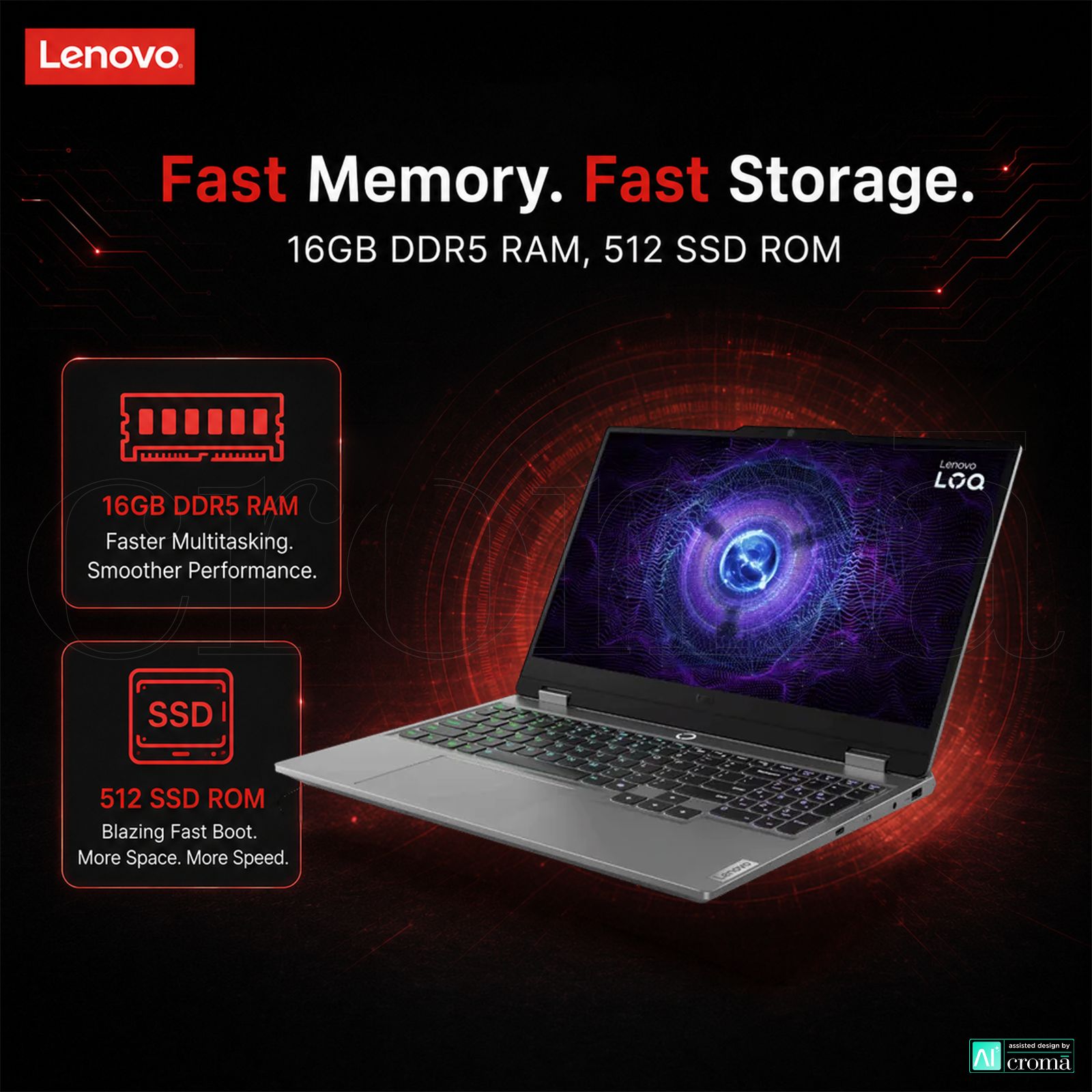 Lenovo LOQ 15ARP10E AMD Ryzen 7 7735HS Gaming Laptop (16GB, 512GB SSD, Windows 11 Home, 6GB Graphics, 15.6 inch 144 Hz Full HD IPS Display, NVIDIA GeForce RTX 3050, MS Office Home 2024, Luna Grey, 1.77 KG) Lenovo LOQ 15ARP10E AMD Ryzen 7 7735HS Gaming Laptop (16GB, 512GB SSD, Windows 11 Home, 6GB Graphics, 15.6 inch 144 Hz Full HD IPS Display, NVIDIA GeForce RTX 3050, MS Office Home 2024, Luna Grey, 1.77 KG)_4