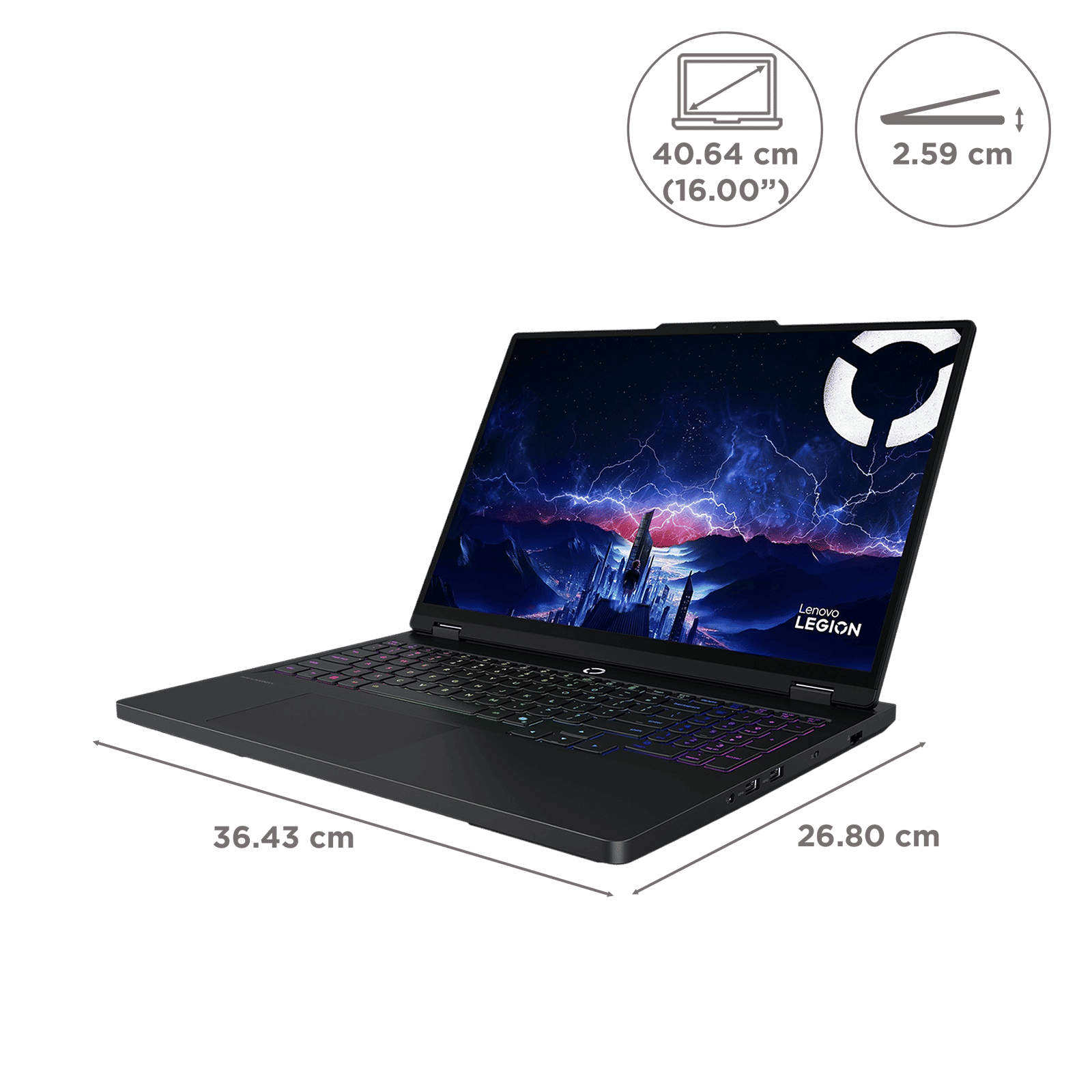 Lenovo Legion Pro 5 16IAX10 Intel Core Ultra 9 Gaming Laptop (32GB, 1TB SSD, Windows 11 Home, 8GB Graphics, 16 Inch 165 Hz WQXGA OLED Display, NVIDIA GeForce RTX 5070, MS Office Home 2024, Eclipse Black, 2.4 KG) Lenovo Legion Pro 5 16IAX10 Intel Core Ultra 9 Gaming Laptop (32GB, 1TB SSD, Windows 11 Home, 8GB Graphics, 16 Inch 165 Hz WQXGA OLED Display, NVIDIA GeForce RTX 5070, MS Office Home 2024, Eclipse Black, 2.4 KG)_2