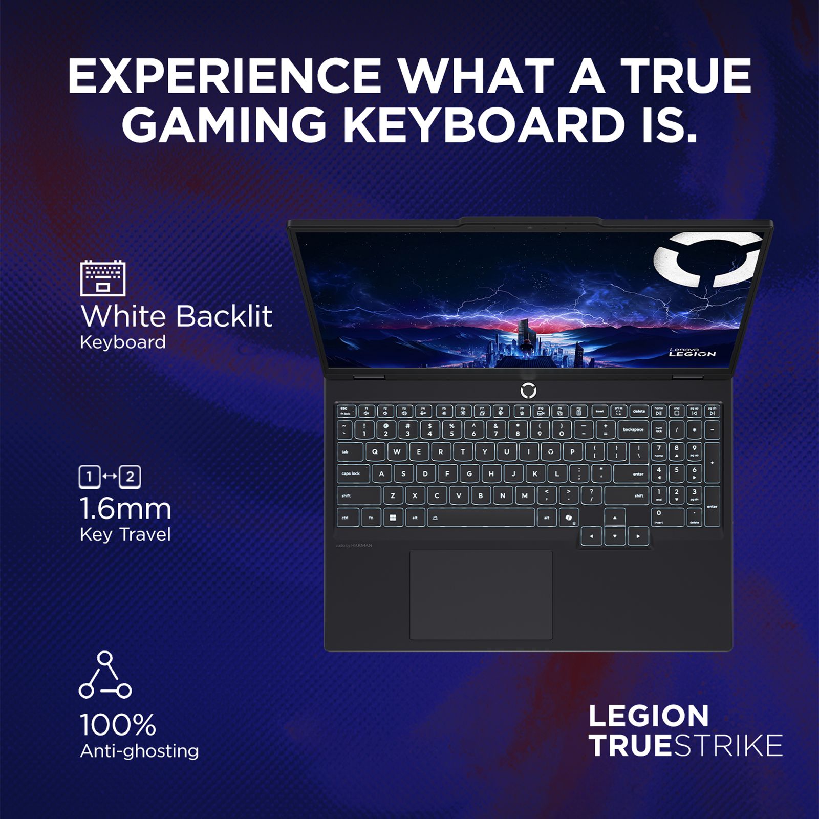 Lenovo Legion 5 15IRX10 Intel Core i7 13th Gen Gaming Laptop (16GB, 512GB SSD, Windows 11 Home, 8GB Graphics, 15.3 Inch 165 Hz WUXGA IPS Display, NVIDIA GeForce RTX 5050, MS Office Home 2024, Eclipse Black, 2.1 KG)_7