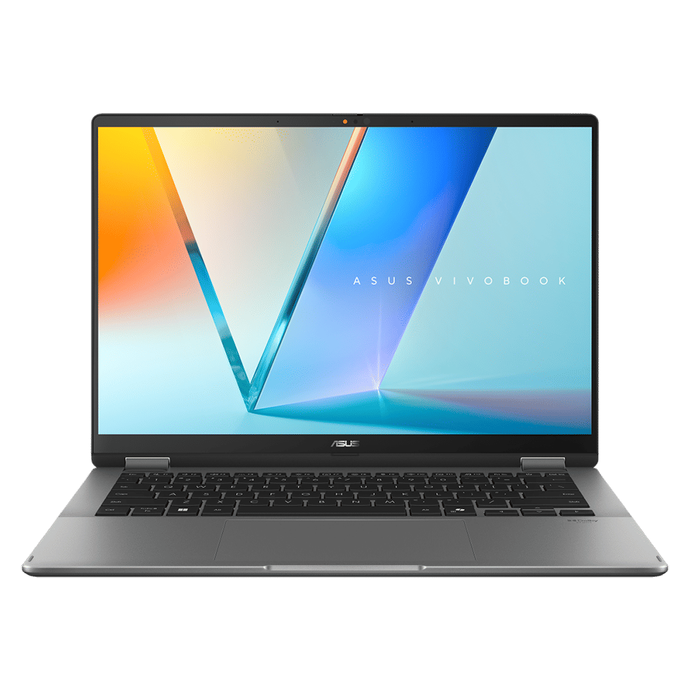ASUS Vivobook 14 Flip Intel Core Ultra 5 Touchscreen 2-in-1 Laptop (16GB, 512GB SSD, Windows 11 Home, 14 inch WUXGA OLED Display, MS Office Home 2024 & MS 365 Basic, Matte Gray, 1.57 KG) ASUS Vivobook 14 Flip Intel Core Ultra 5 Touchscreen 2-in-1 Laptop (16GB, 512GB SSD, Windows 11 Home, 14 inch WUXGA OLED Display, MS Office Home 2024 & MS 365 Basic, Matte Gray, 1.57 KG)_1