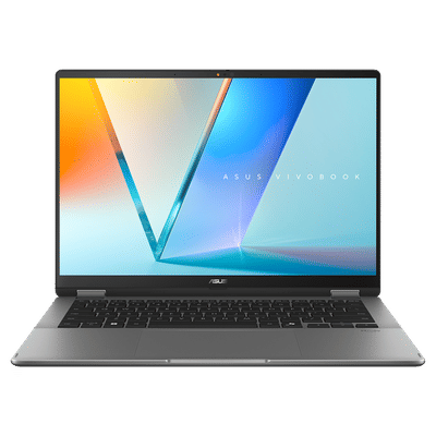 ASUS Vivobook 14 Flip Intel Core Ultra 7 Touchscreen 2-in-1 Laptop (16GB, 512GB SSD, Windows 11 Home, 14 inch OLED Display, MS Office Home 2024, Matte Gray, 1.57 KG)