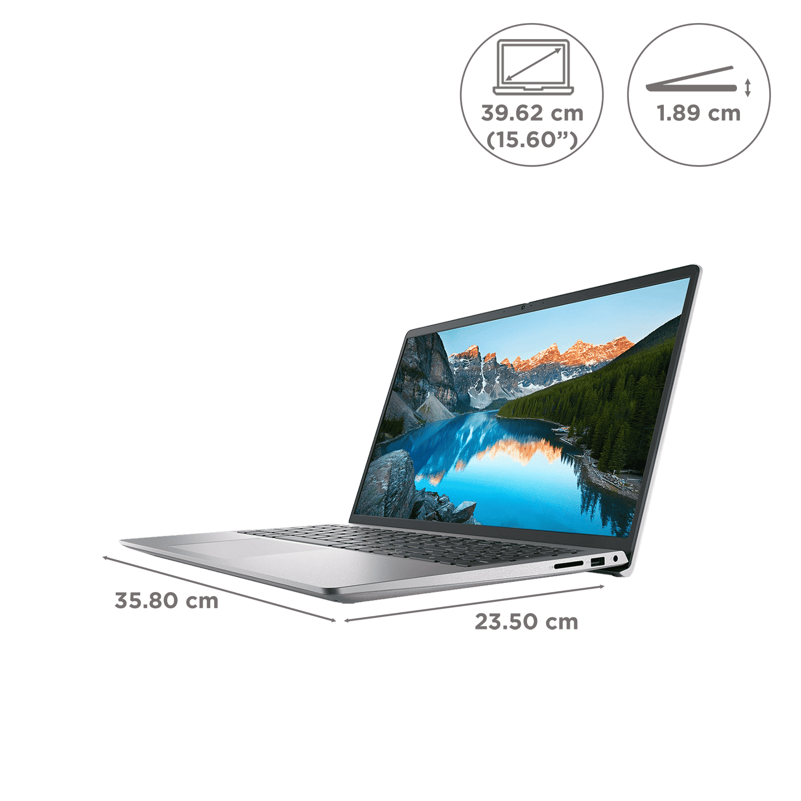 DELL DC15255 AMD Ryzen 5 Notebook Laptop (16GB, 512GB SSD, Windows 11, 15.6 inch Full HD Display, MS Office Home & Student 2024, Platinum Silver, 1.66 KG) DELL DC15255 AMD Ryzen 5 Notebook Laptop (16GB, 512GB SSD, Windows 11, 15.6 inch Full HD Display, MS Office Home & Student 2024, Platinum Silver, 1.66 KG)_5