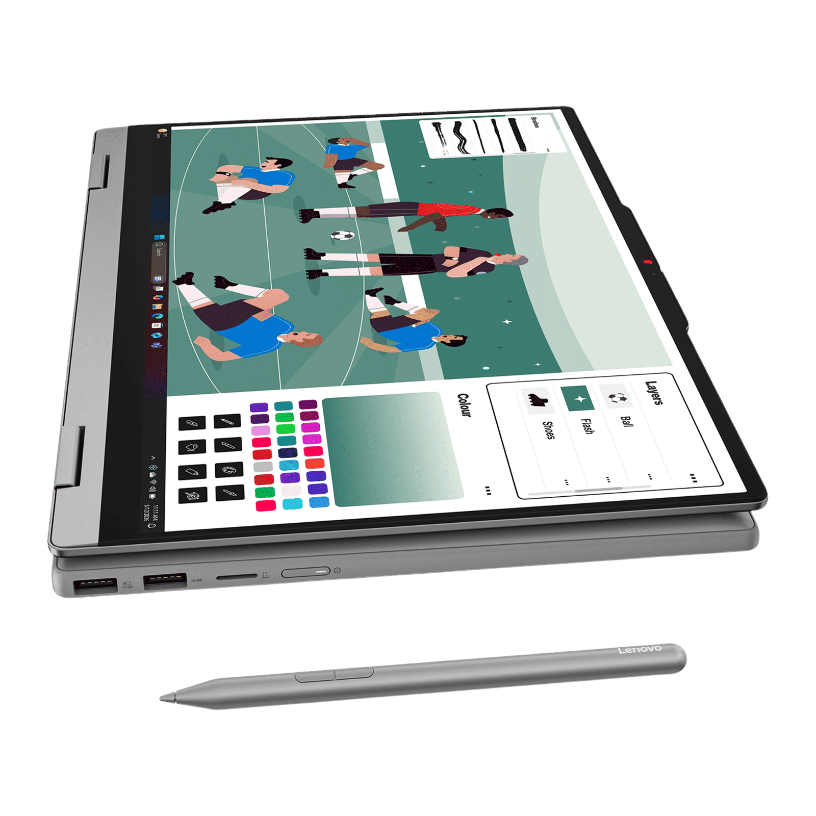 Lenovo IdeaPad Slim 5 14IPH11 Intel Core Ultra 5 Thin & Light Laptop (16GB, 512GB SSD, Windows 11 Home, 14 inch WUXGA OLED Display, MS Office 2024, Luna Grey, 1.37 KG) Lenovo IdeaPad Slim 5 14IPH11 Intel Core Ultra 5 Thin & Light Laptop (16GB, 512GB SSD, Windows 11 Home, 14 inch WUXGA OLED Display, MS Office 2024, Luna Grey, 1.37 KG)_13