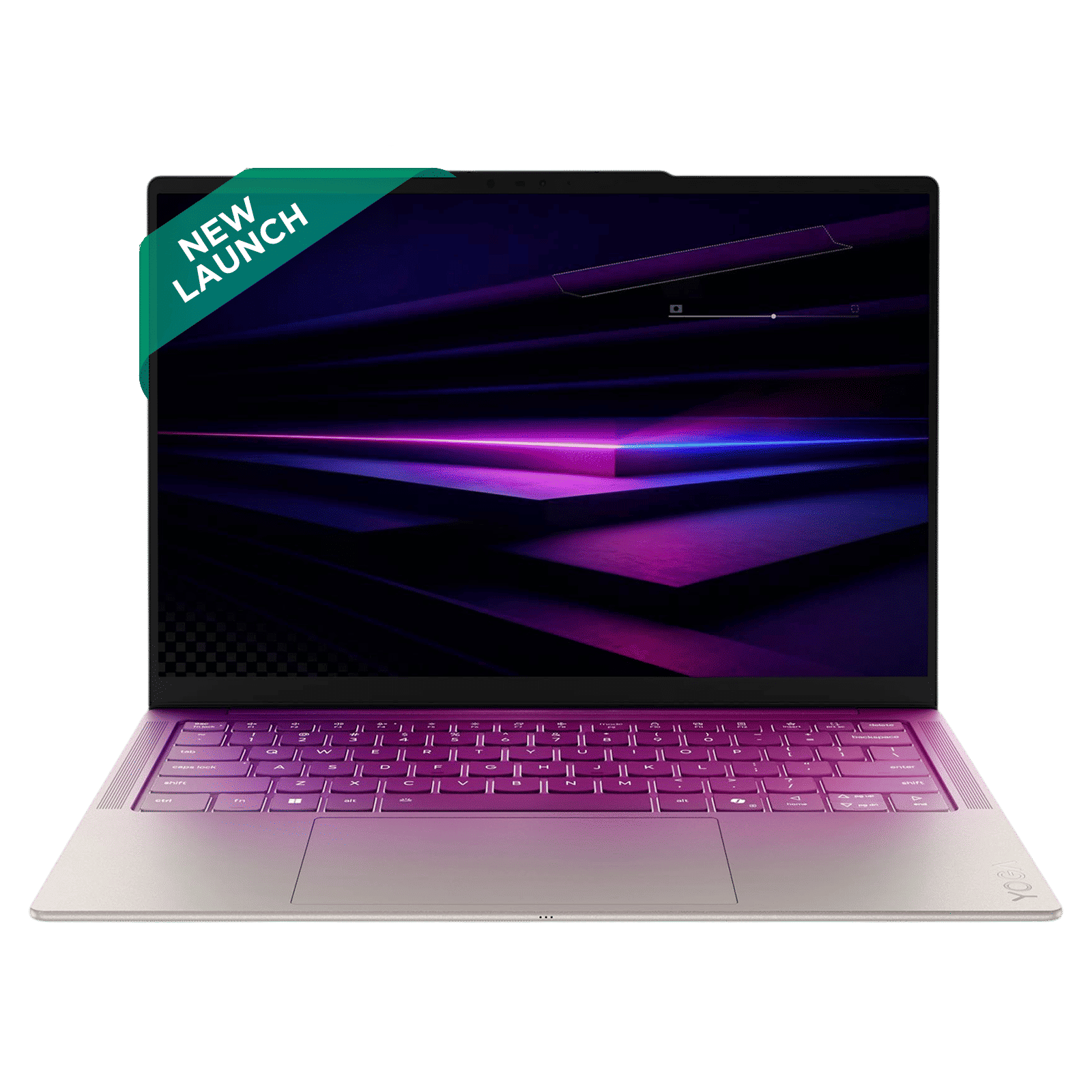Lenovo Yoga Slim 7 14IPH11 Intel Core Ultra 5 Thin & Light Laptop (16GB, 512GB SSD, Windows 11 Home, 14 inch WUXGA OLED Display, MS Office 2024, Seashell, 1.14 KG)_1