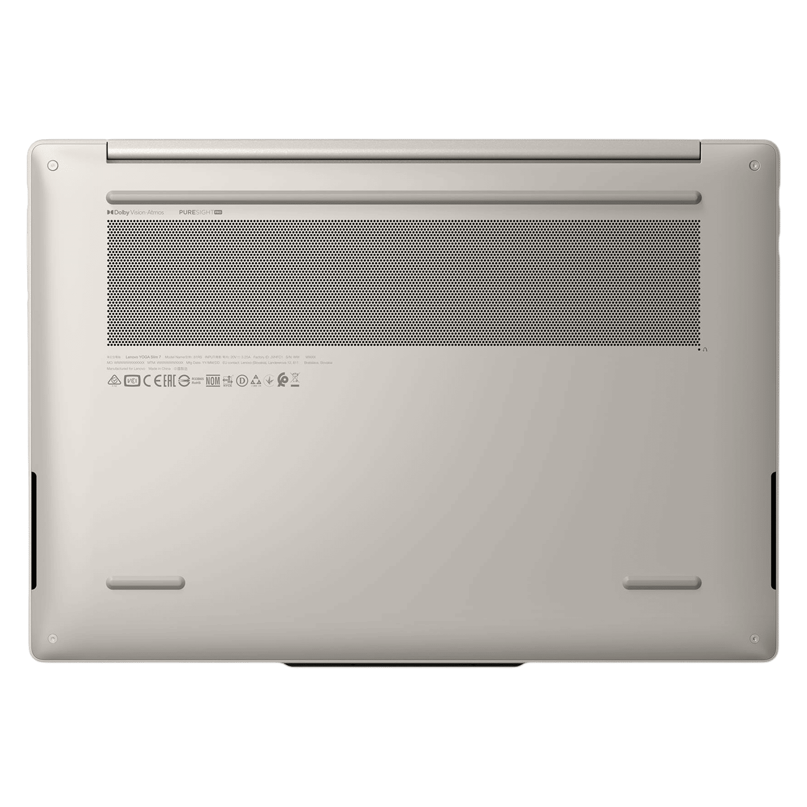 Lenovo Yoga Slim 7 14IPH11 Intel Core Ultra 5 Thin & Light Laptop (16GB, 512GB SSD, Windows 11 Home, 14 inch WUXGA OLED Display, MS Office 2024, Seashell, 1.14 KG)_14