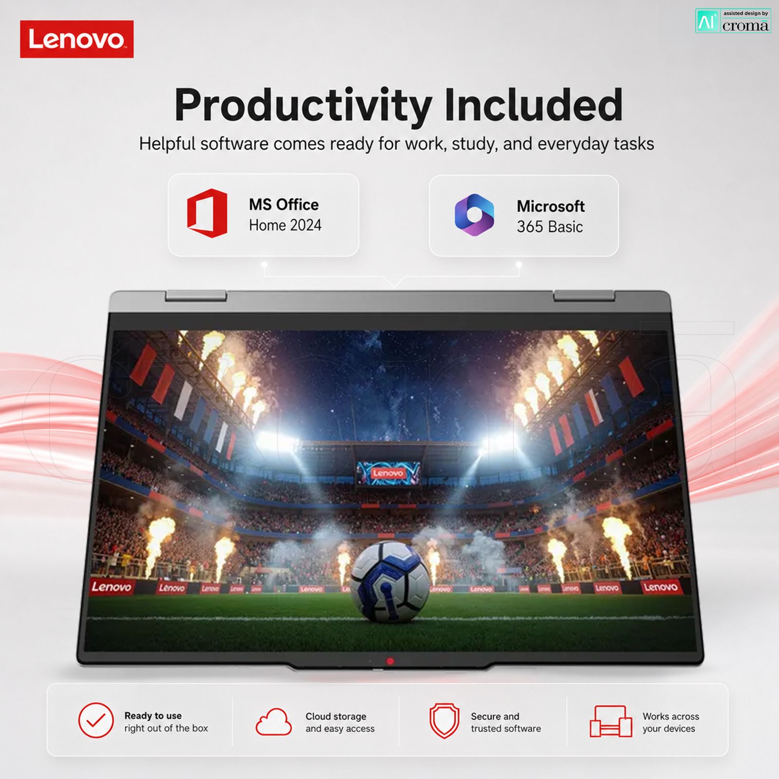 Lenovo IdeaPad 5 14IPH11 Intel Core Ultra 5 Touchscreen 2-in-1 Laptop (16GB, 512GB SSD, Windows 11 Home, 14 inch WUXGA IPS Display, MS Office 2024, Luna Grey, 1.54 KG) Lenovo IdeaPad 5 14IPH11 Intel Core Ultra 5 Touchscreen 2-in-1 Laptop (16GB, 512GB SSD, Windows 11 Home, 14 inch WUXGA IPS Display, MS Office 2024, Luna Grey, 1.54 KG)_7
