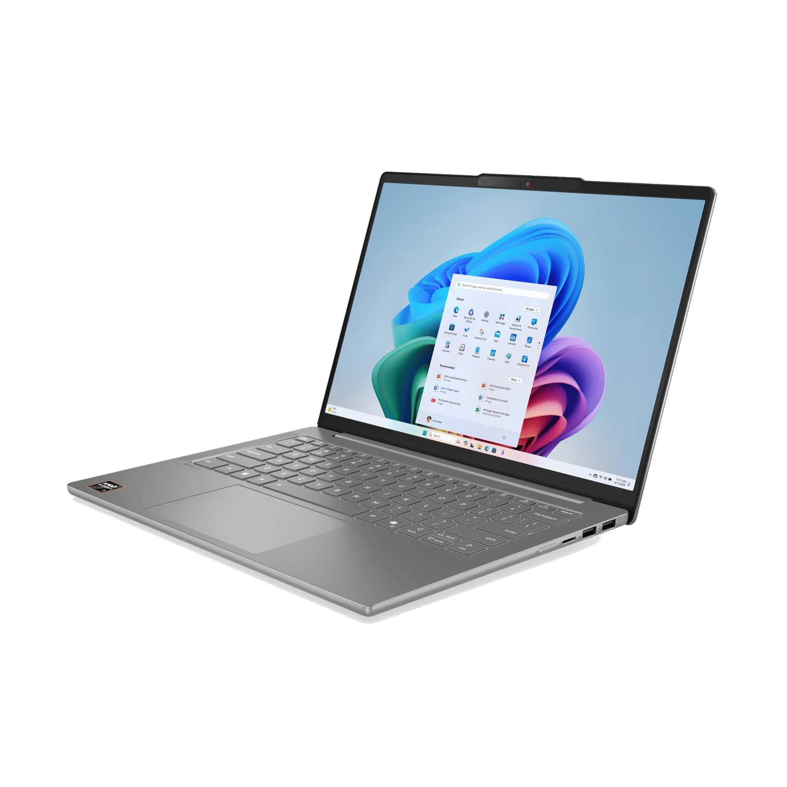 Lenovo IdeaPad Slim 5 14AKP10 AMD Ryzen AI 5 Thin & Light Laptop (16GB, 512GB SSD, Windows 11 Home, 14 inch WUXGA IPS Display, MS Office Home 2024, Luna Grey, 1.47 KG) Lenovo IdeaPad Slim 5 14AKP10 AMD Ryzen AI 5 Thin & Light Laptop (16GB, 512GB SSD, Windows 11 Home, 14 inch WUXGA IPS Display, MS Office Home 2024, Luna Grey, 1.47 KG)_2