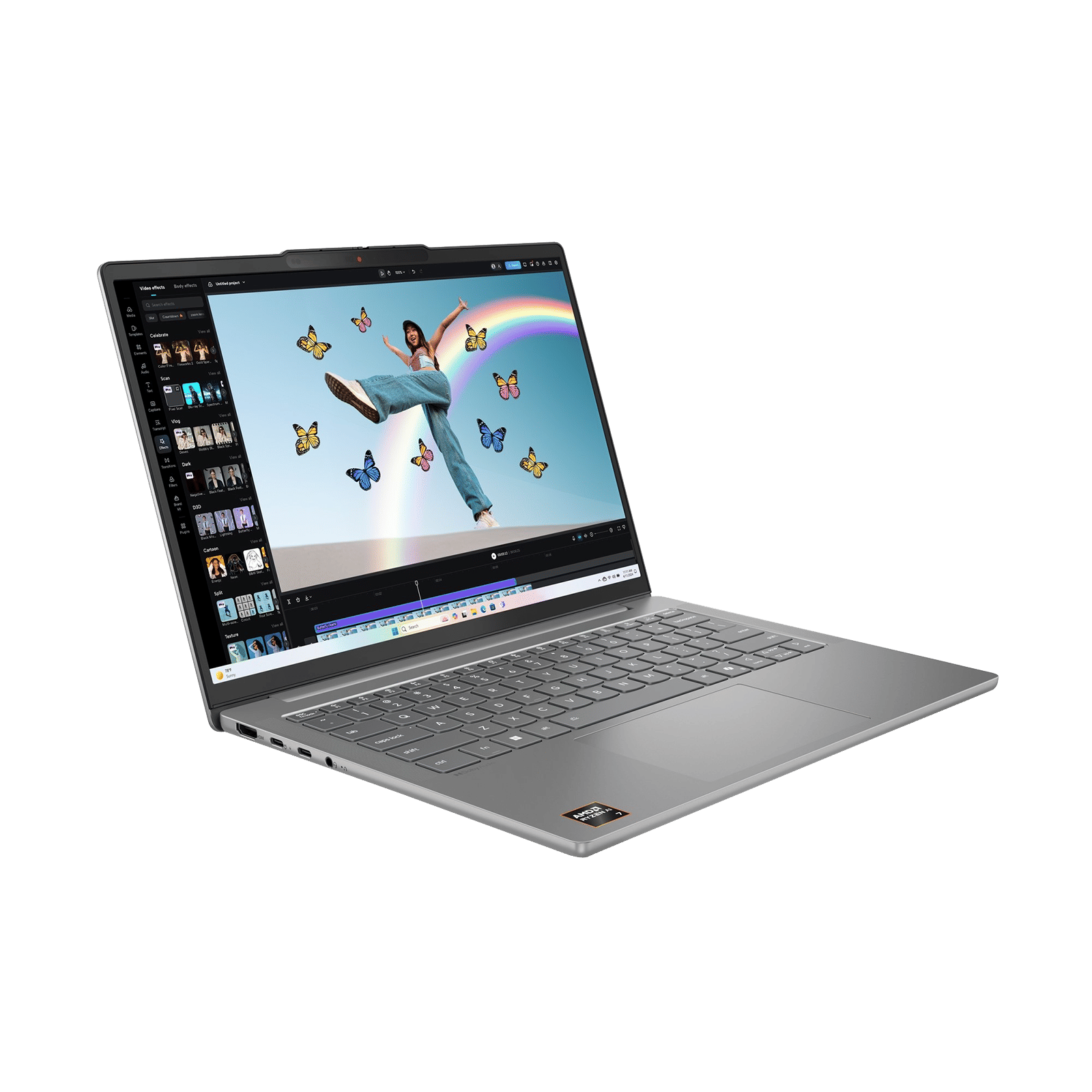 Lenovo IdeaPad Slim 5 14AKP10 AMD Ryzen AI 5 Thin & Light Laptop (16GB, 512GB SSD, Windows 11 Home, 14 inch WUXGA IPS Display, MS Office Home 2024, Luna Grey, 1.47 KG) Lenovo IdeaPad Slim 5 14AKP10 AMD Ryzen AI 5 Thin & Light Laptop (16GB, 512GB SSD, Windows 11 Home, 14 inch WUXGA IPS Display, MS Office Home 2024, Luna Grey, 1.47 KG)_3