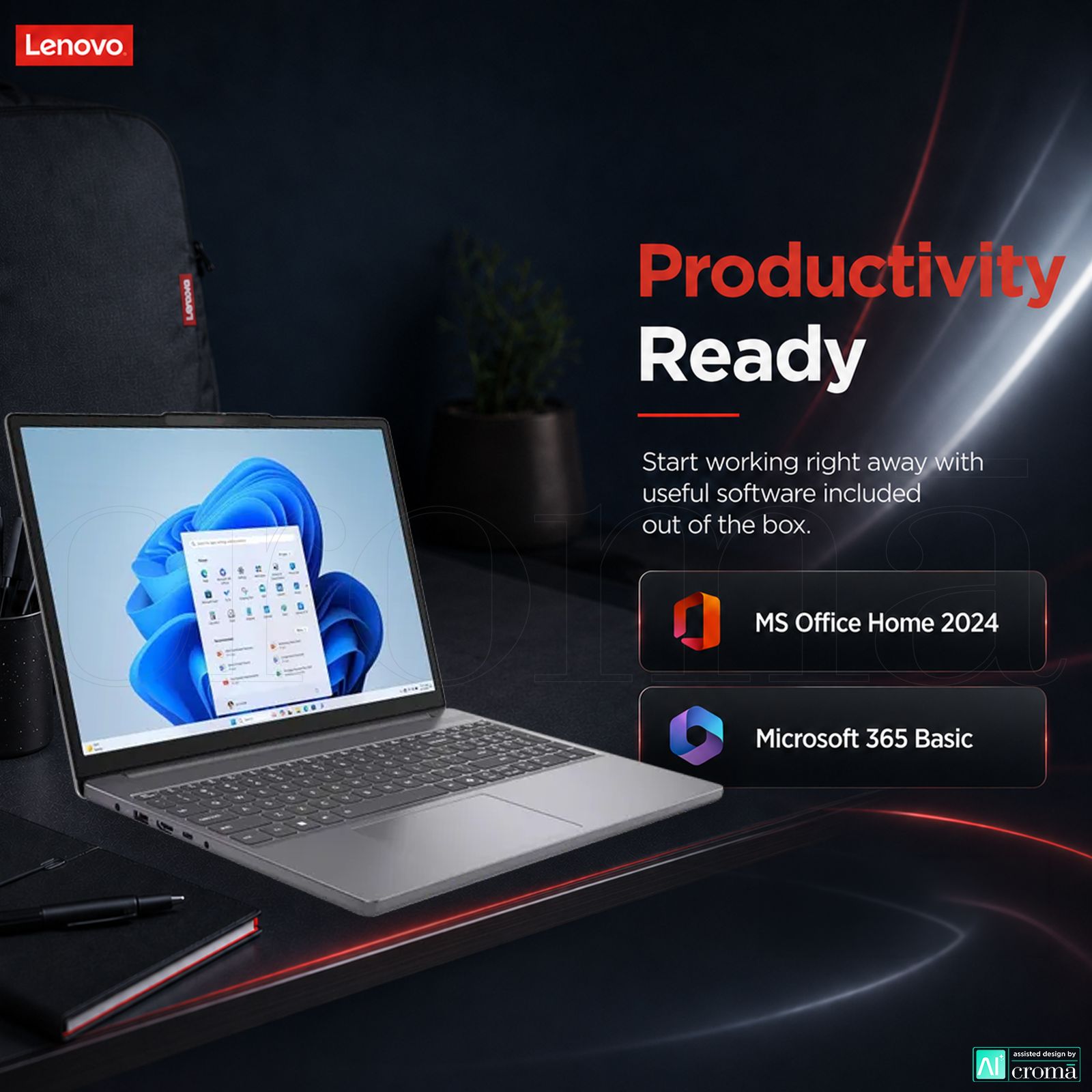 Lenovo IdeaPad Slim 3 15IRH10 Intel Core i7 13th Gen Thin & Light Laptop (16GB, 512GB SSD, Windows 11 Home, 15.3 inch WUXGA IPS Display, MS Office Home 2024, Luna Grey, 1.59 KG) Lenovo IdeaPad Slim 3 15IRH10 Intel Core i7 13th Gen Thin & Light Laptop (16GB, 512GB SSD, Windows 11 Home, 15.3 inch WUXGA IPS Display, MS Office Home 2024, Luna Grey, 1.59 KG)_7