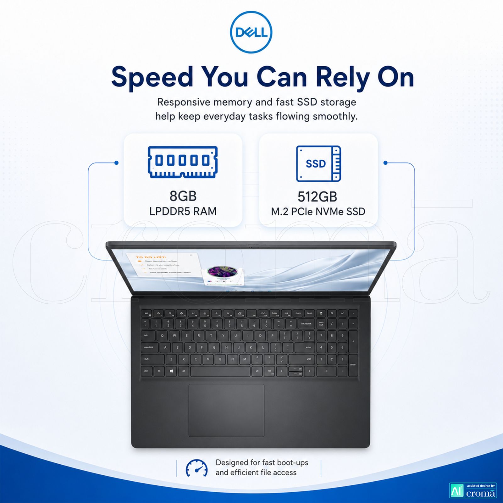 DELL DC15255 AMD Ryzen 5 Notebook Laptop (8GB, 512GB SSD, Windows 11, 15.6 inch Full HD Display, MS Office Home 2024, Carbon Black, 1.66 KG) DELL DC15255 AMD Ryzen 5 Notebook Laptop (8GB, 512GB SSD, Windows 11, 15.6 inch Full HD Display, MS Office Home 2024, Carbon Black, 1.66 KG)_5