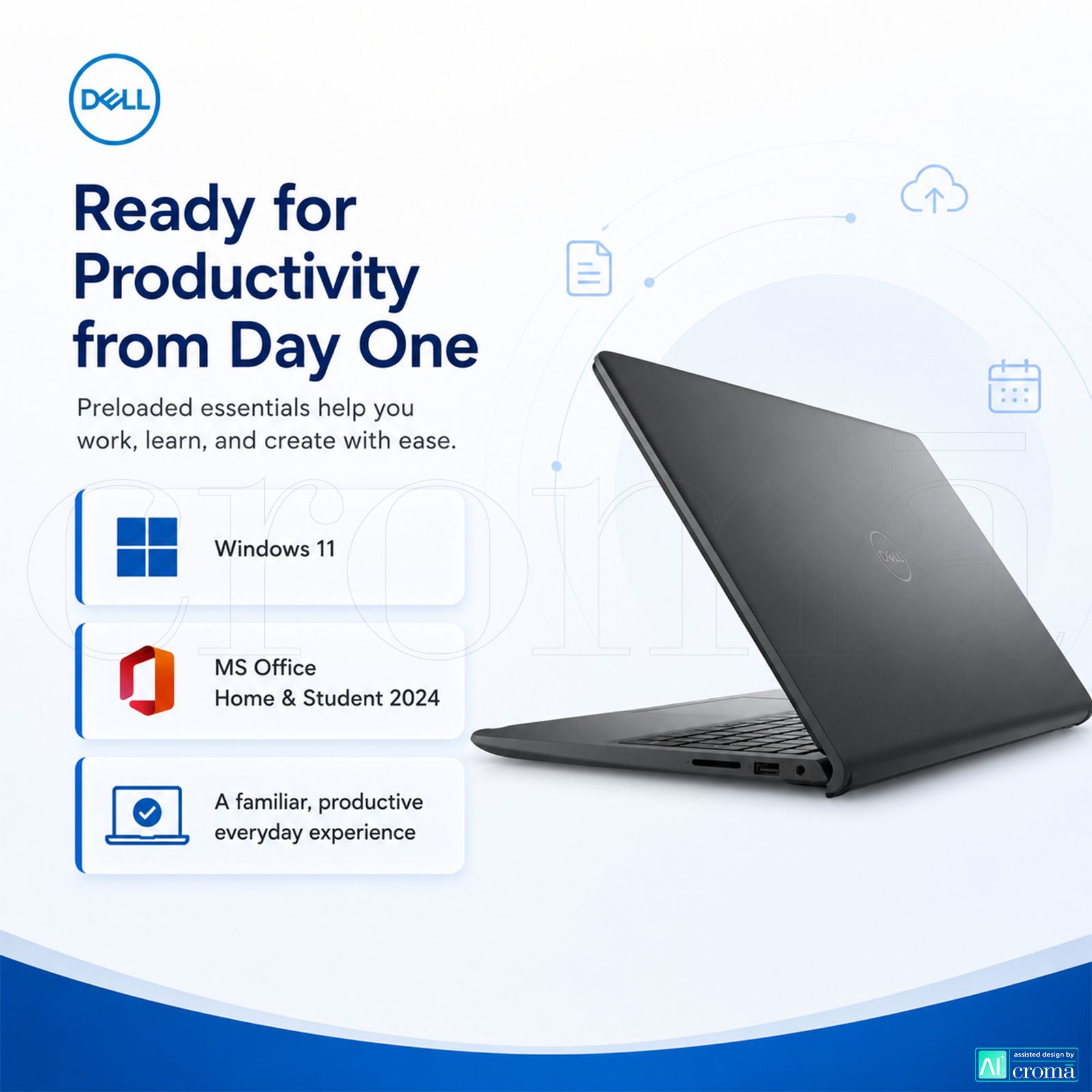 DELL DC15255 AMD Ryzen 5 Notebook Laptop (8GB, 512GB SSD, Windows 11, 15.6 inch Full HD Display, MS Office Home 2024, Carbon Black, 1.66 KG) DELL DC15255 AMD Ryzen 5 Notebook Laptop (8GB, 512GB SSD, Windows 11, 15.6 inch Full HD Display, MS Office Home 2024, Carbon Black, 1.66 KG)_6