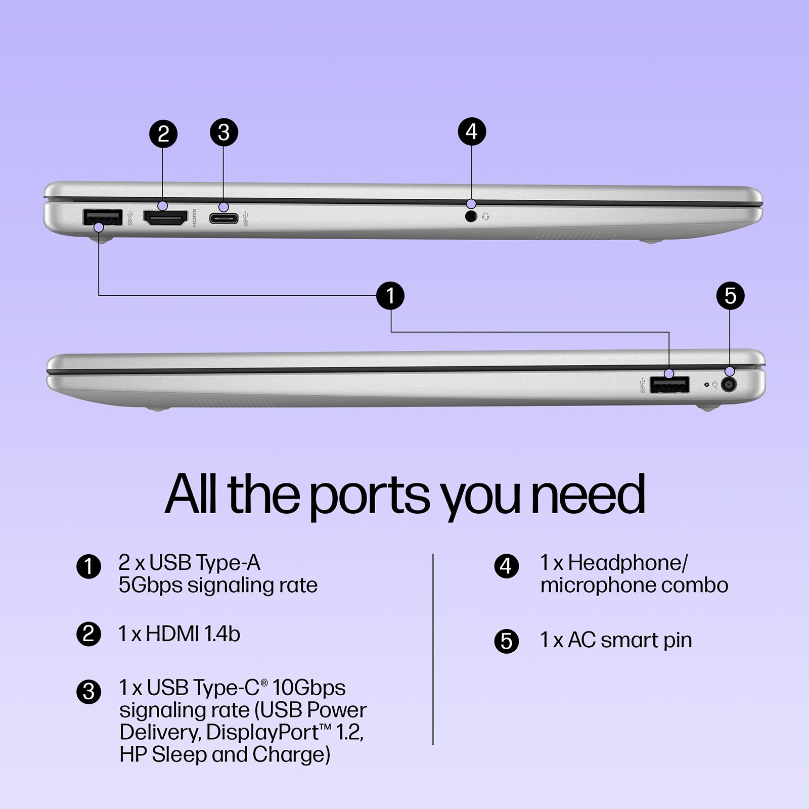 HP 15-fd1299TU Intel Core 3 100U Laptop (8GB, 512GB SSD, Windows 11 Home, 15.6 inch Full HD IPS Display, MS Office 2024, Natural Silver, 1.65 KG) HP 15-fd1299TU Intel Core 3 100U Laptop (8GB, 512GB SSD, Windows 11 Home, 15.6 inch Full HD IPS Display, MS Office 2024, Natural Silver, 1.65 KG)_7