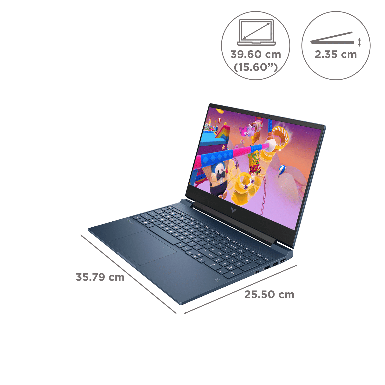 HP Victus 15-fb3123AX AMD Ryzen 7 Gaming Laptop (16GB, 512GB SSD, Windows 11 Home, 4GB Graphics, 15.6 inch 144 Hz Full HD IPS Display, NVIDIA GeForce RTX 2050, MS Office Home 2024, Mica Silver, 2.29 KG) HP Victus 15-fb3123AX AMD Ryzen 7 Gaming Laptop (16GB, 512GB SSD, Windows 11 Home, 4GB Graphics, 15.6 inch 144 Hz Full HD IPS Display, NVIDIA GeForce RTX 2050, MS Office Home 2024, Mica Silver, 2.29 KG)_10