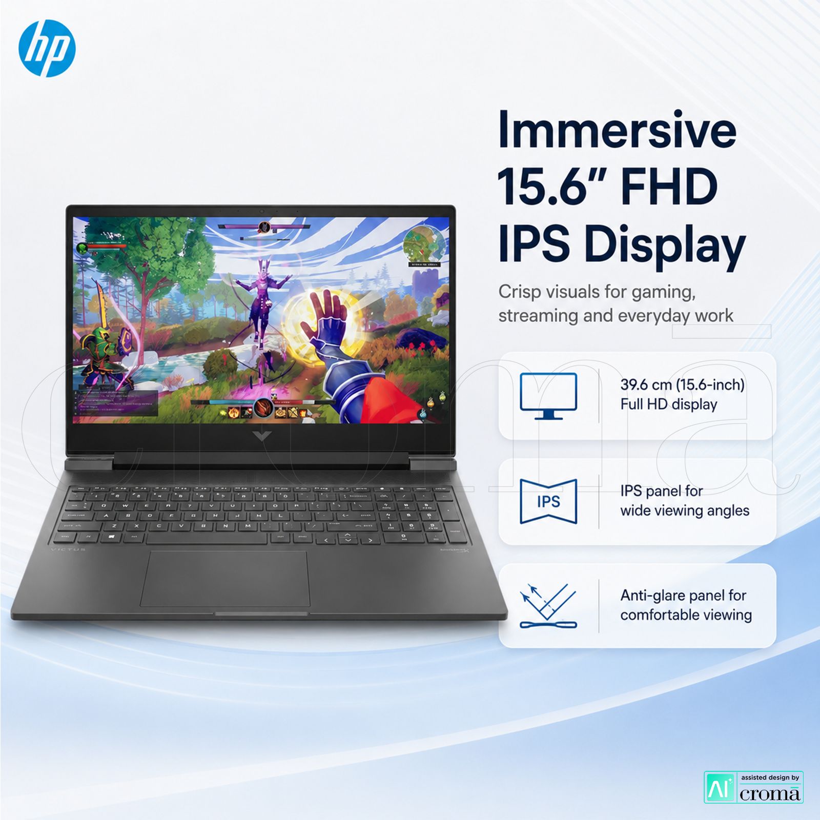 HP Victus 15-fa2316TX Intel Core i5 14th Gen Gaming Laptop (24GB, 512GB SSD, Windows 11 Home, 6GB Graphics, 15.6 inch 144 Hz Full HD IPS Display, NVIDIA GeForce RTX 3050, Mica Silver, 2.29 KG) HP Victus 15-fa2316TX Intel Core i5 14th Gen Gaming Laptop (24GB, 512GB SSD, Windows 11 Home, 6GB Graphics, 15.6 inch 144 Hz Full HD IPS Display, NVIDIA GeForce RTX 3050, Mica Silver, 2.29 KG)_6