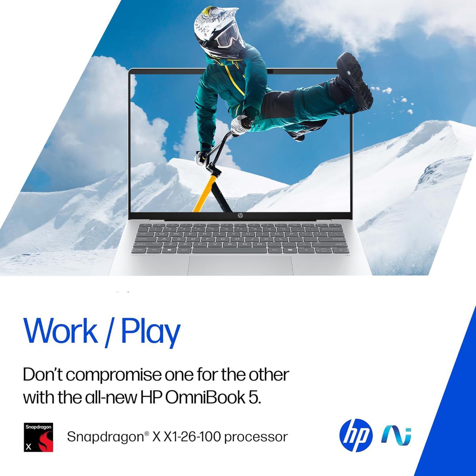 HP OmniBook 5 14-he0015QU Qualcomm Snapdragon X Thin & Light Laptop (16GB, 1TB SSD, Windows 11 Home, 14 inch 2K OLED Display, MS Office Home 2024, Glacier Silver, 1.35 KG) HP OmniBook 5 14-he0015QU Qualcomm Snapdragon X Thin & Light Laptop (16GB, 1TB SSD, Windows 11 Home, 14 inch 2K OLED Display, MS Office Home 2024, Glacier Silver, 1.35 KG)_10
