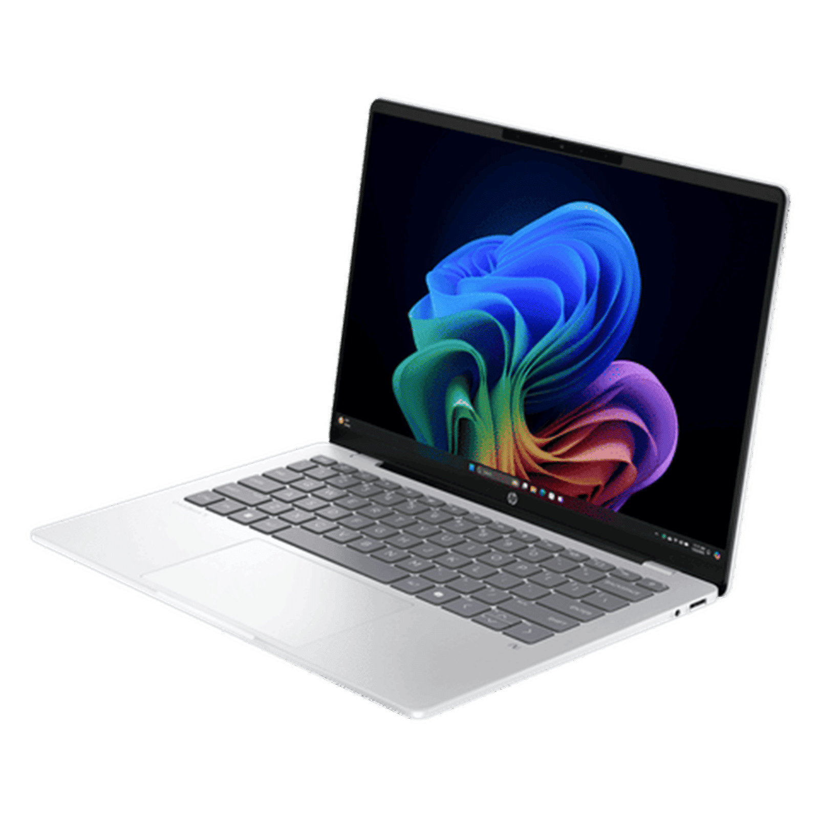 HP OmniBook 5 14-he0015QU Qualcomm Snapdragon X Thin & Light Laptop (16GB, 1TB SSD, Windows 11 Home, 14 inch 2K OLED Display, MS Office Home 2024, Glacier Silver, 1.35 KG)_18