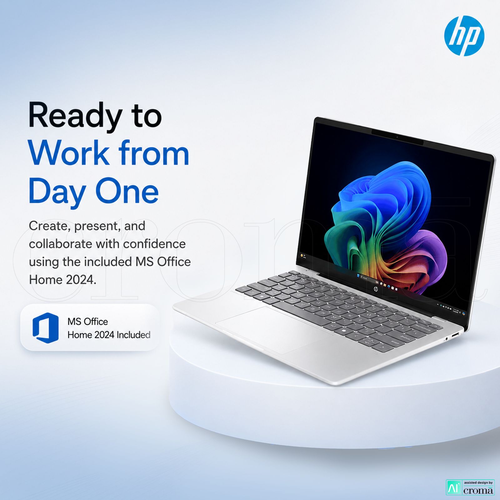 HP OmniBook 5 14-he0014QU Qualcomm Snapdragon X Thin & Light Laptop (16GB, 512GB SSD, Windows 11 Home, 14 inch 2K OLED Display, MS Office Home 2024, Glacier Silver, 1.35 KG) HP OmniBook 5 14-he0014QU Qualcomm Snapdragon X Thin & Light Laptop (16GB, 512GB SSD, Windows 11 Home, 14 inch 2K OLED Display, MS Office Home 2024, Glacier Silver, 1.35 KG)_3