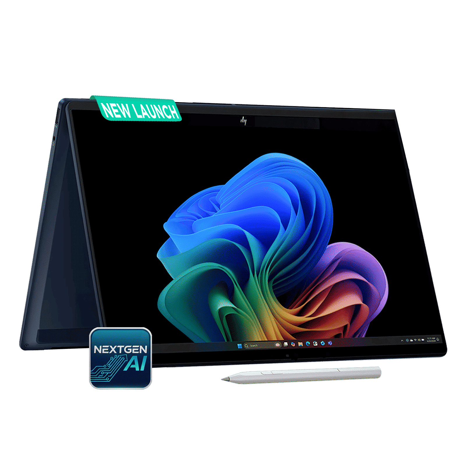 HP OmniBook X Flip Intel Core Ultra 7 Touchscreen 2-in-1 Laptop (32GB, 1TB SSD, Windows 11 Home, 14 inch 3K OLED Display, MS Office Home 2024, Atmospheric Blue, 1.38 KG) HP OmniBook X Flip Intel Core Ultra 7 Touchscreen 2-in-1 Laptop (32GB, 1TB SSD, Windows 11 Home, 14 inch 3K OLED Display, MS Office Home 2024, Atmospheric Blue, 1.38 KG)_1
