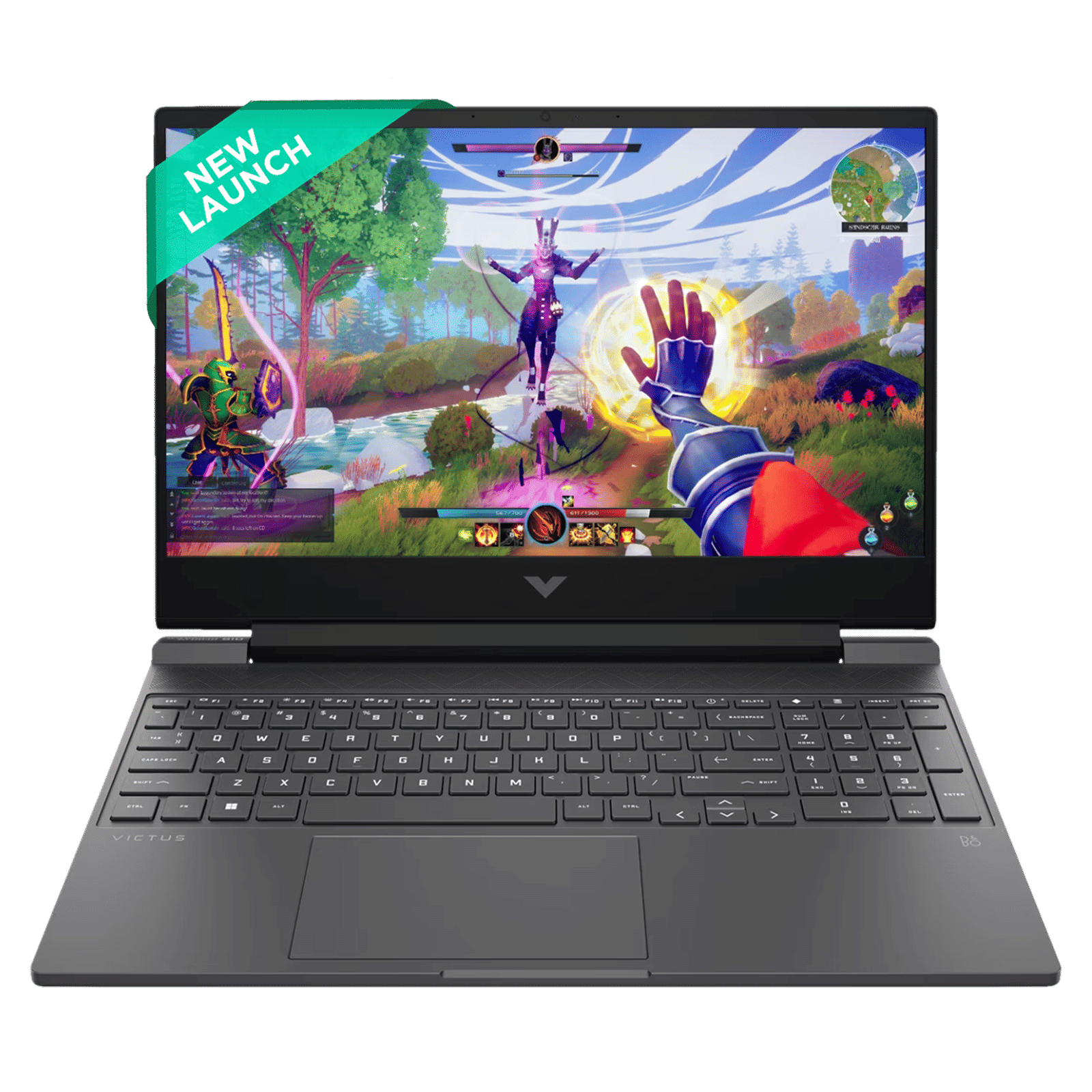 HP Victus AMD Ryzen 7 Gaming Laptop (24GB, 1TB SSD, Windows 11 Home, 8GB Graphics, 15.6 inch 144 Hz Full HD IPS Display, NVIDIA GeForce RTX 5050, MS Office Home 2024, Mica Silver, 2.29 KG)_1