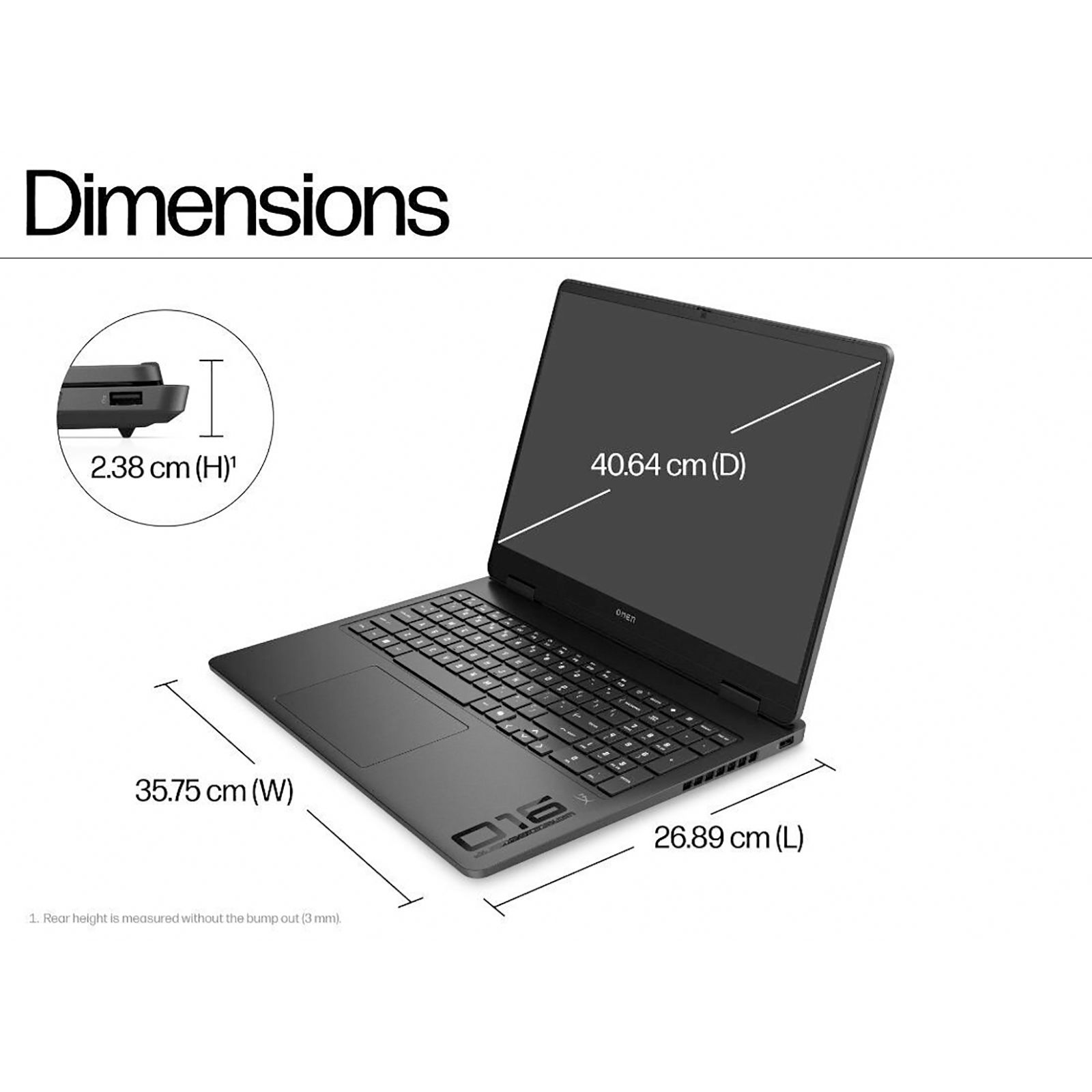 HP OMEN 16 AMD Ryzen AI 7 Gaming Laptop (24GB, 1TB SSD, Windows 11 Home, 8GB Graphics, 16 inch 165 Hz 2K IPS Display, NVIDIA GeForce RTX 5060, MS Office Home 2024, Shadow Black, 2.44 KG)_3