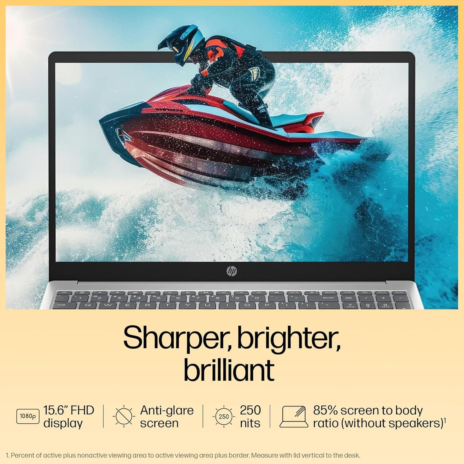 HP 15-fc0837AU AMD Ryzen 7 Laptop (16GB, 512GB SSD, Windows 11 Home, 15.6 inch Full HD IPS Display, MS Office 2024, Natural Silver, 1.59 KG) HP 15-fc0837AU AMD Ryzen 7 Laptop (16GB, 512GB SSD, Windows 11 Home, 15.6 inch Full HD IPS Display, MS Office 2024, Natural Silver, 1.59 KG)_4