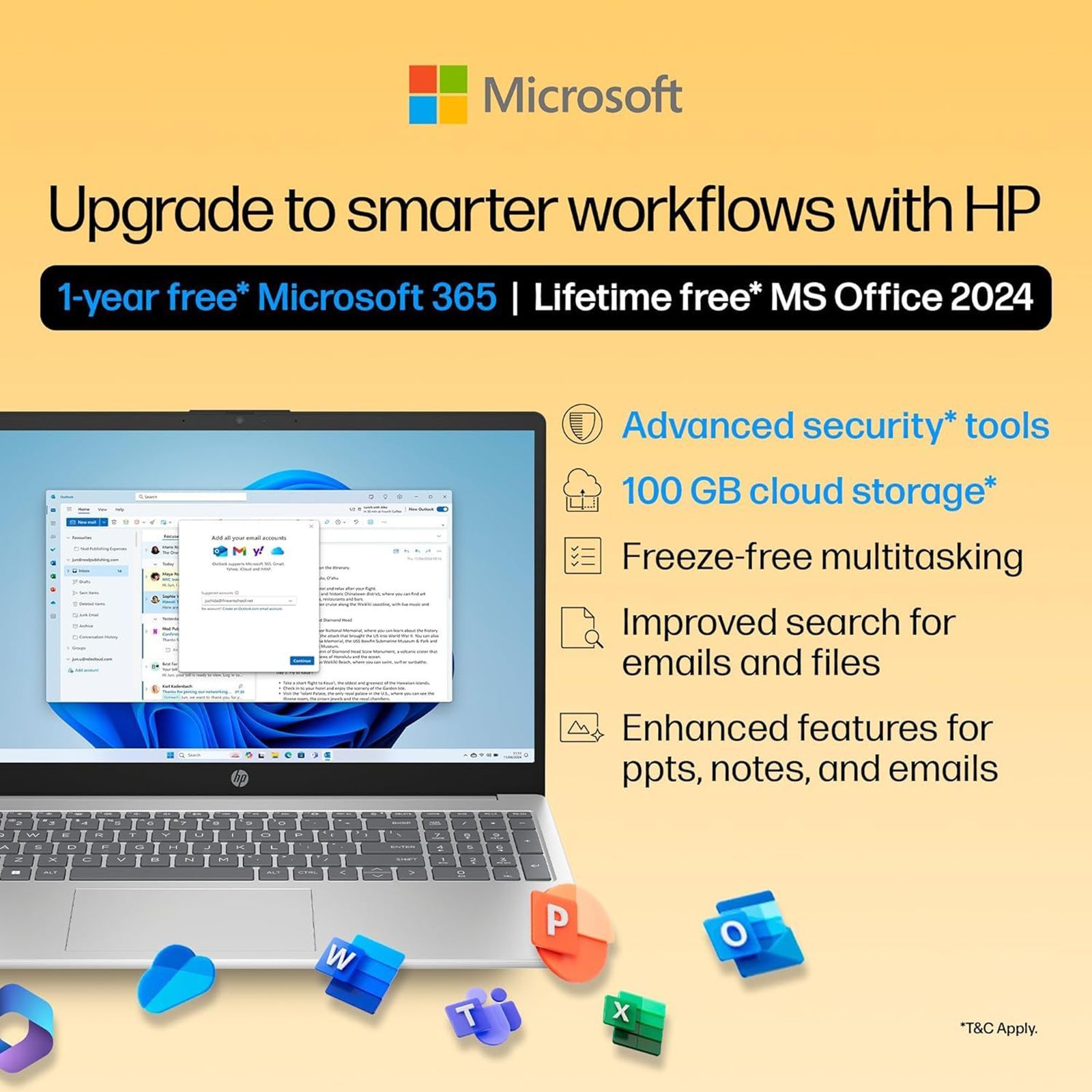HP 15-fc0837AU AMD Ryzen 7 Laptop (16GB, 512GB SSD, Windows 11 Home, 15.6 inch Full HD IPS Display, MS Office 2024, Natural Silver, 1.59 KG) HP 15-fc0837AU AMD Ryzen 7 Laptop (16GB, 512GB SSD, Windows 11 Home, 15.6 inch Full HD IPS Display, MS Office 2024, Natural Silver, 1.59 KG)_7