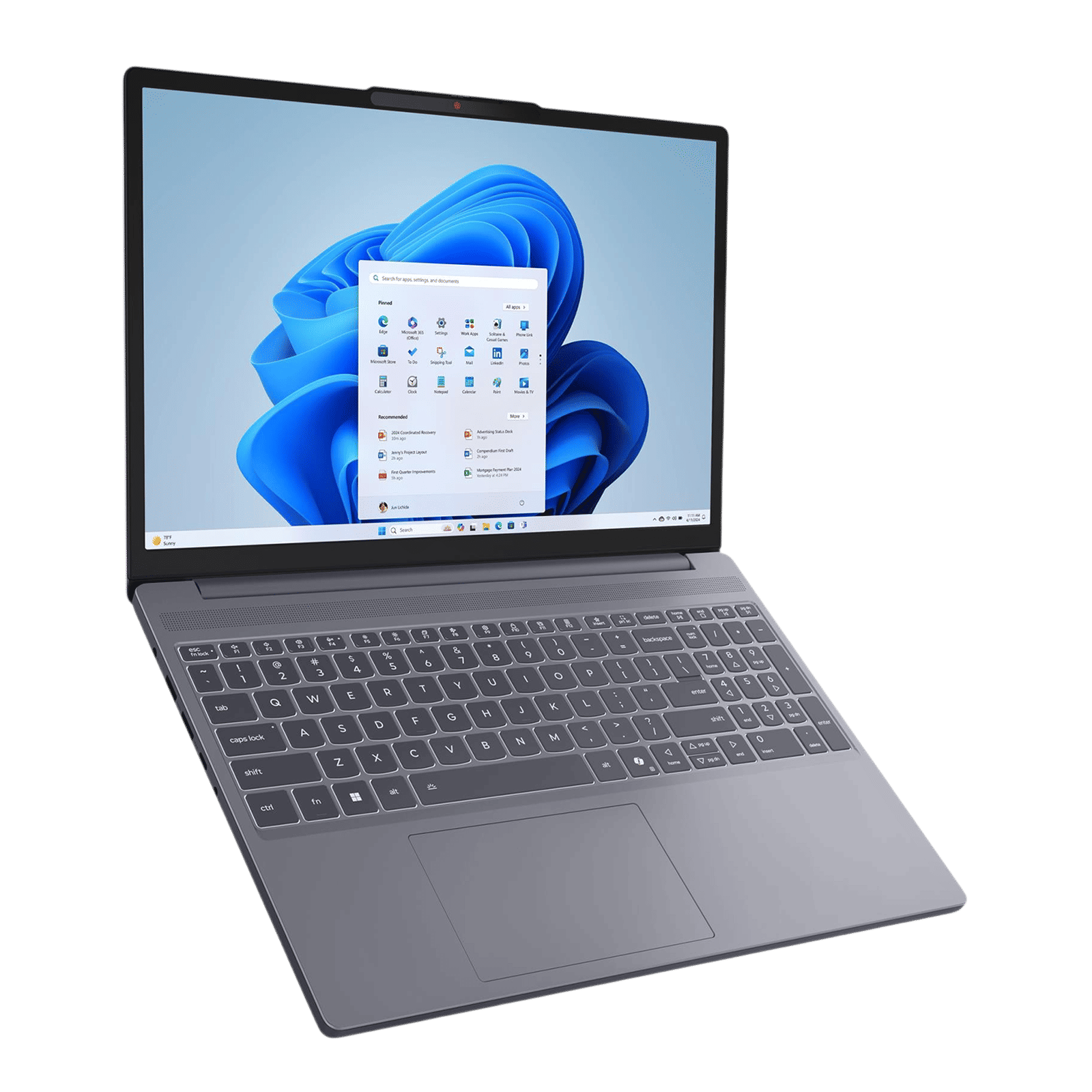 Lenovo IdeaPad Slim 3 15ARP10 AMD Ryzen 7 Thin & Light (16GB, 512GB SSD, Windows 11 Home, 15.3 inch WUXGA IPS Display, MS Office Home 2024, Luna Grey, 1.59 KG) Lenovo IdeaPad Slim 3 15ARP10 AMD Ryzen 7 Thin & Light (16GB, 512GB SSD, Windows 11 Home, 15.3 inch WUXGA IPS Display, MS Office Home 2024, Luna Grey, 1.59 KG)_4