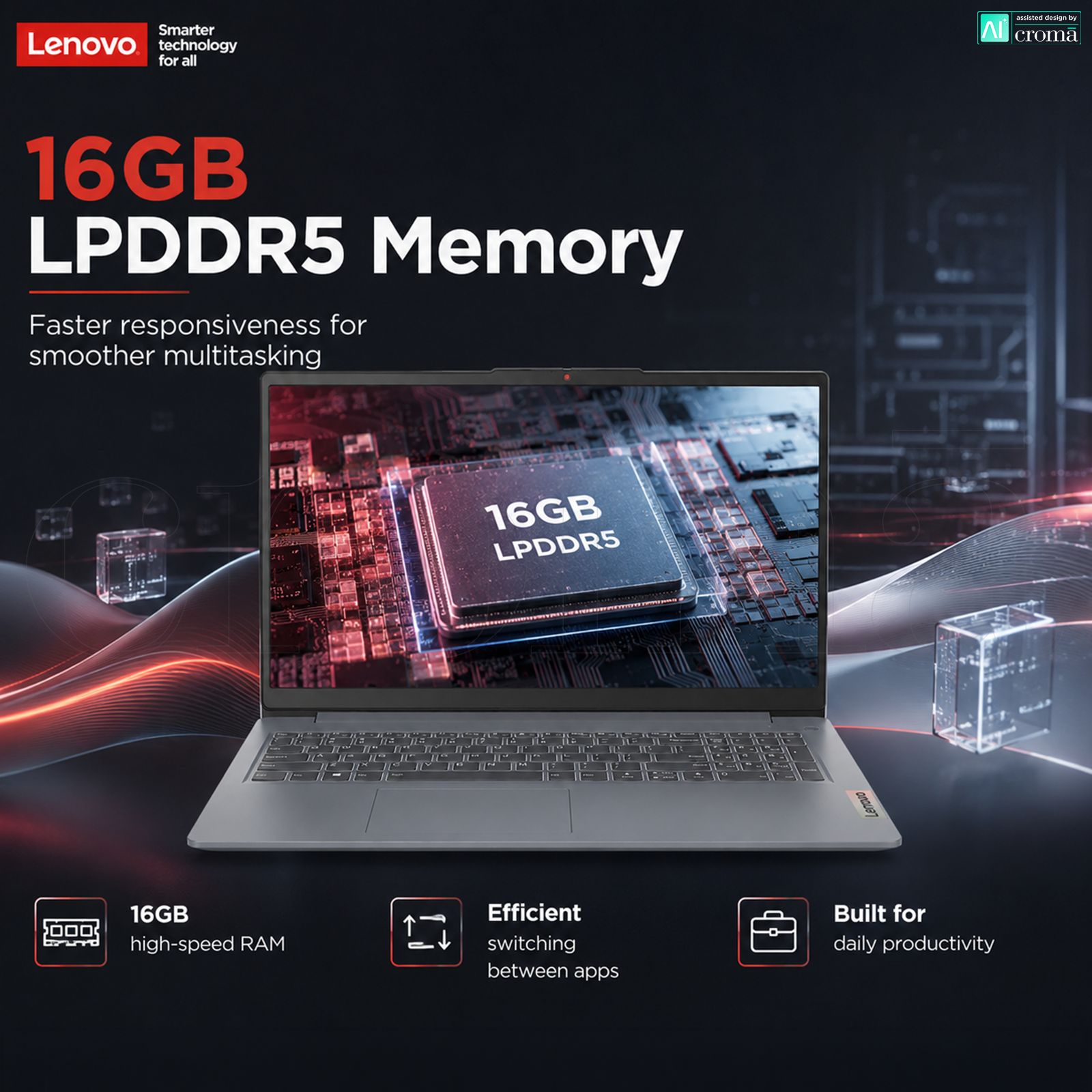 Lenovo IdeaPad Slim 3 15AMN8 AMD Ryzen 5 Thin & Light (16GB, 512GB SSD, Windows 11 Home, 15.6 inch Full HD TN Display, MS Office Home 2024, Arctic Grey, 1.62 KG) Lenovo IdeaPad Slim 3 15AMN8 AMD Ryzen 5 Thin & Light (16GB, 512GB SSD, Windows 11 Home, 15.6 inch Full HD TN Display, MS Office Home 2024, Arctic Grey, 1.62 KG)_6