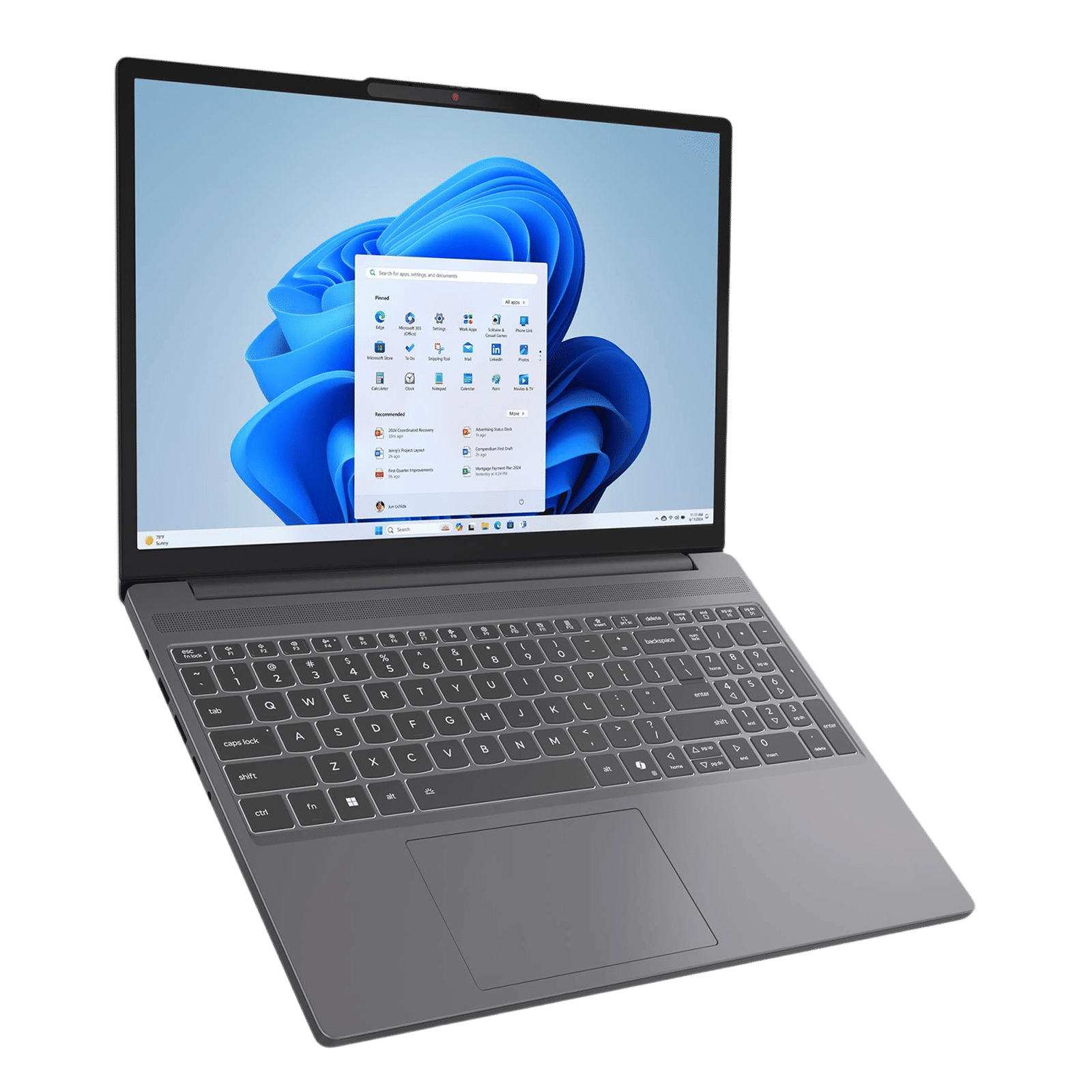 Lenovo IdeaPad Slim 3 15IRH10 Intel Core i5 Thin & Light (16GB, 512GB SSD, Windows 11 Home, 15.3 inch WUXGA IPS Display, MS Office Home 2024, Luna Grey, 1.59 KG) Lenovo IdeaPad Slim 3 15IRH10 Intel Core i5 Thin & Light (16GB, 512GB SSD, Windows 11 Home, 15.3 inch WUXGA IPS Display, MS Office Home 2024, Luna Grey, 1.59 KG)_4