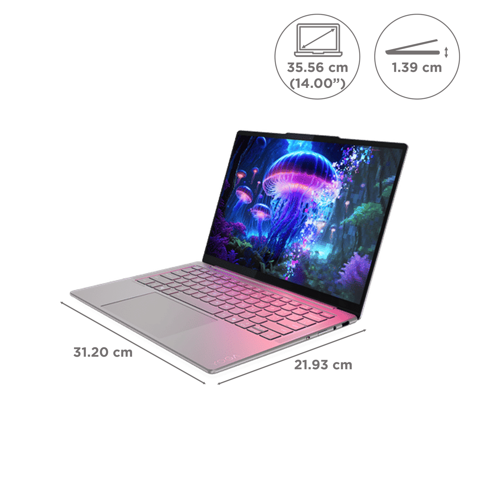 Lenovo Yoga Slim 7 14ILL10 Intel Core Ultra 5 Laptop (16GB, 512GB SSD, Windows 11 Home, 14 inch WUXGA OLED Display, MS Office 2024, Luna Grey, 1.19 KG) Lenovo Yoga Slim 7 14ILL10 Intel Core Ultra 5 Laptop (16GB, 512GB SSD, Windows 11 Home, 14 inch WUXGA OLED Display, MS Office 2024, Luna Grey, 1.19 KG)_2