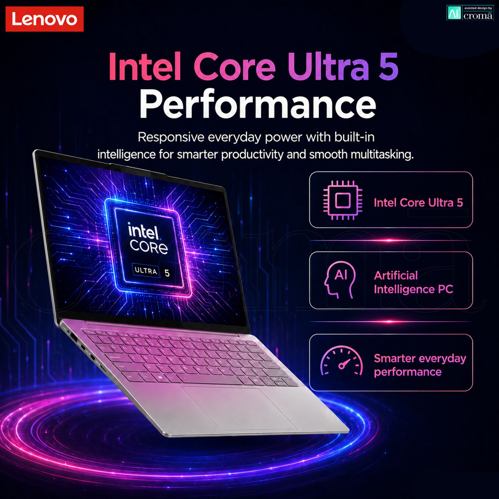 Lenovo Yoga Slim 7 14ILL10 Intel Core Ultra 5 Laptop (16GB, 512GB SSD, Windows 11 Home, 14 inch WUXGA OLED Display, MS Office 2024, Luna Grey, 1.19 KG) Lenovo Yoga Slim 7 14ILL10 Intel Core Ultra 5 Laptop (16GB, 512GB SSD, Windows 11 Home, 14 inch WUXGA OLED Display, MS Office 2024, Luna Grey, 1.19 KG)_4