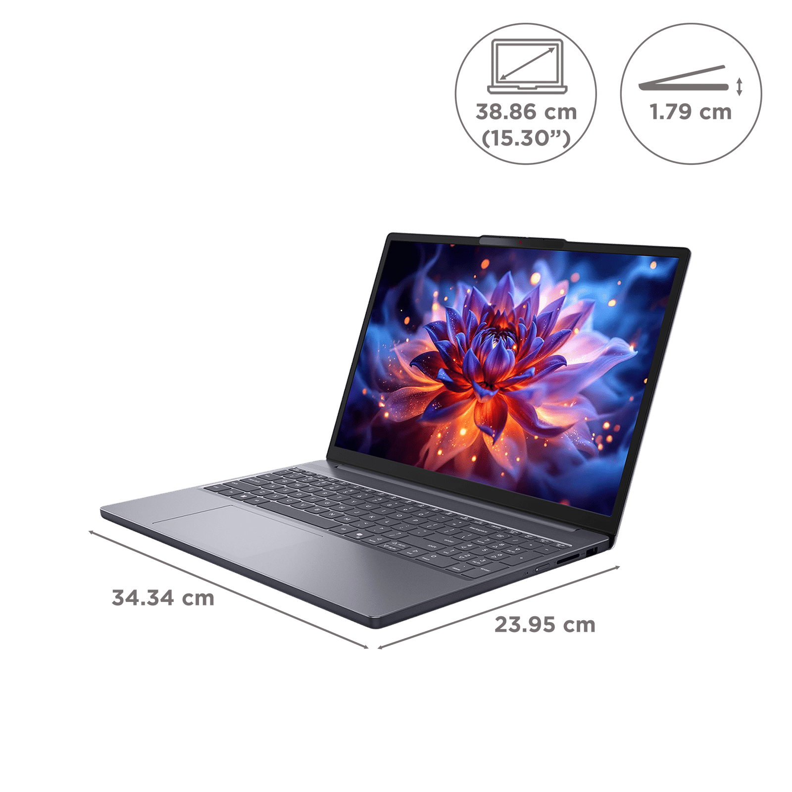 Lenovo IdeaPad Slim 3 15IPH11 Intel Core Ultra 5 Thin & Light Laptop (16GB, 512GB SSD, Windows 11 Home, 15.3 inch WUXGA IPS Display, MS Office Home 2024, Luna Grey, 1.63 KG) Lenovo IdeaPad Slim 3 15IPH11 Intel Core Ultra 5 Thin & Light Laptop (16GB, 512GB SSD, Windows 11 Home, 15.3 inch WUXGA IPS Display, MS Office Home 2024, Luna Grey, 1.63 KG)_2