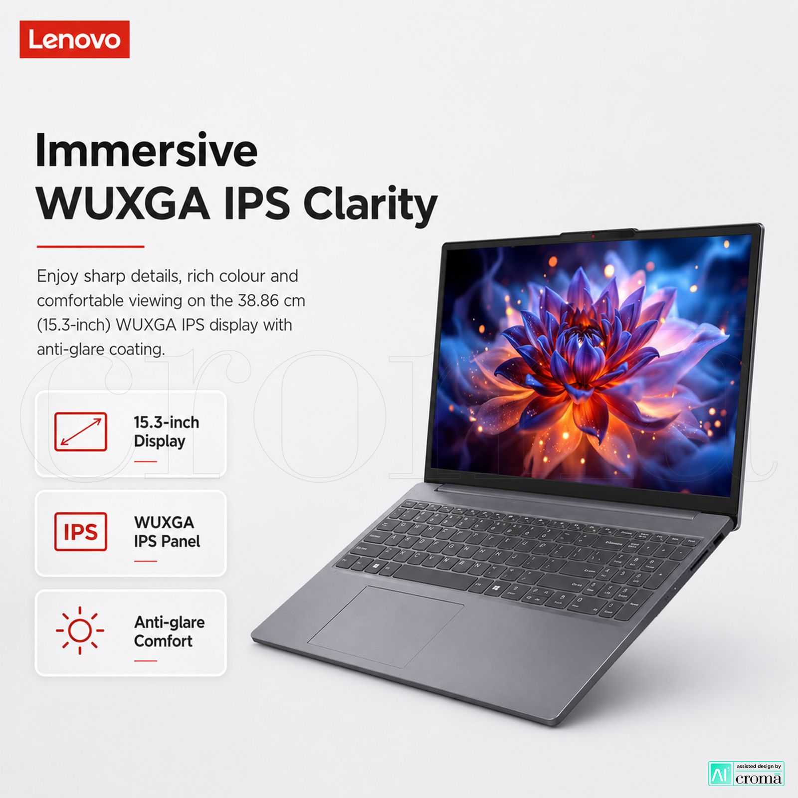 Lenovo IdeaPad Slim 3 15IPH11 Intel Core Ultra 7 Thin & Light Laptop (16GB, 512GB SSD, Windows 11 Home, 15.3 inch WUXGA IPS Display, MS Office Home 2024, Luna Grey, 1.63 KG) Lenovo IdeaPad Slim 3 15IPH11 Intel Core Ultra 7 Thin & Light Laptop (16GB, 512GB SSD, Windows 11 Home, 15.3 inch WUXGA IPS Display, MS Office Home 2024, Luna Grey, 1.63 KG)_3